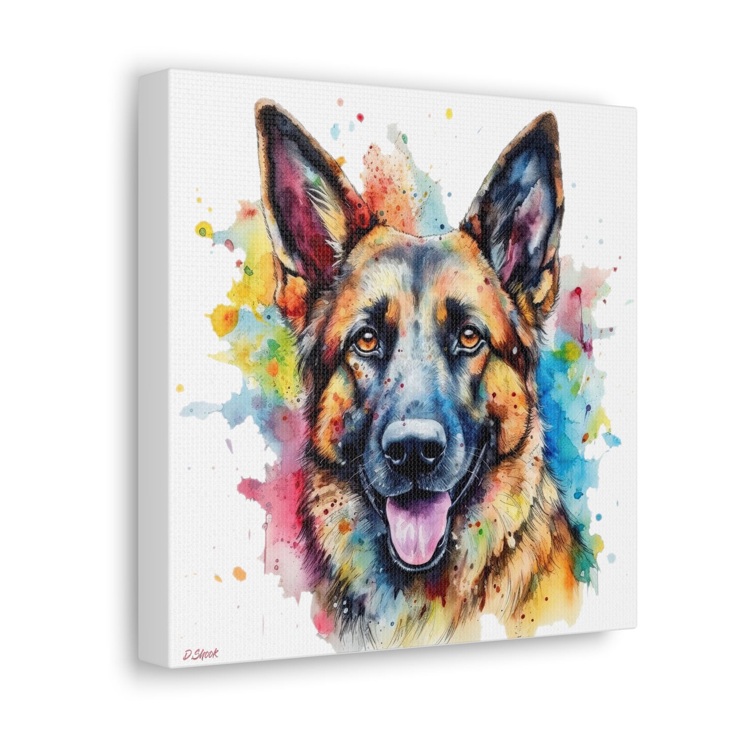 German Sheppard 1 Canvas Gallery Wraps