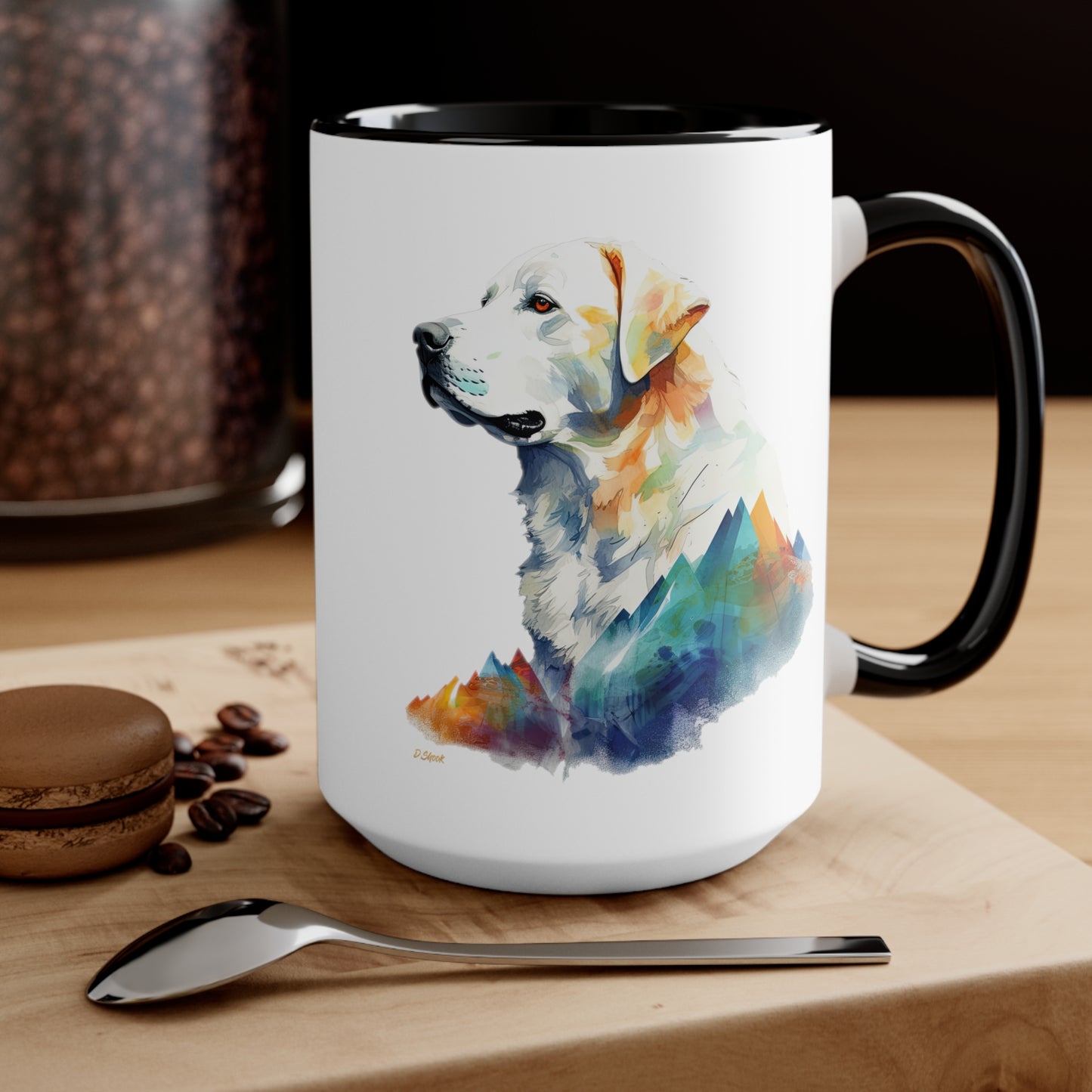 Greater Swiss Mountain Dog 5 Accent Mugs