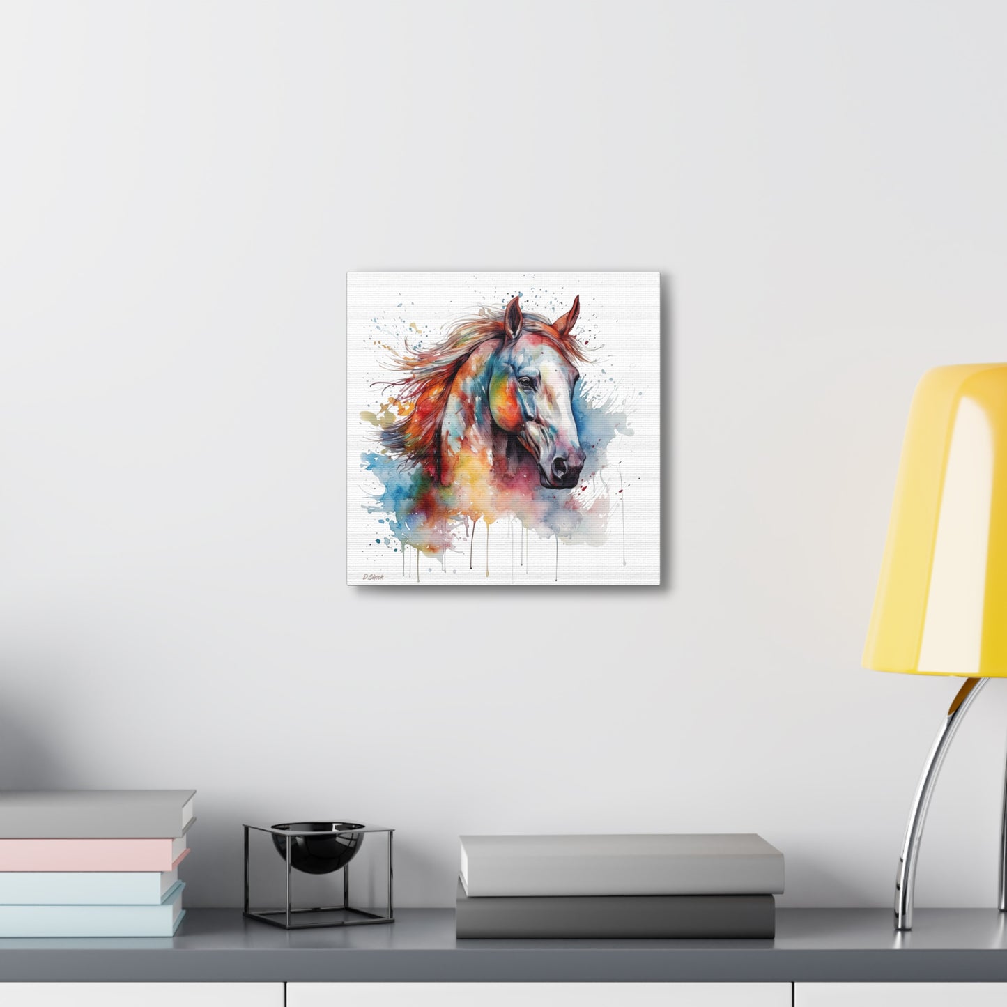 Horse Rescue 12 Canvas Gallery Wraps