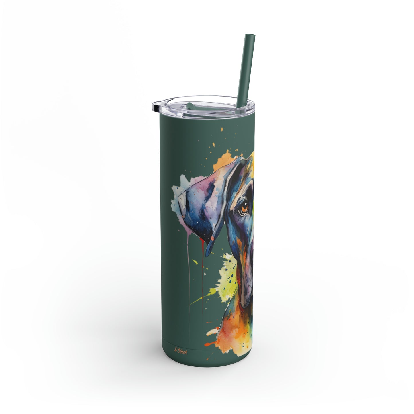 Great Dane 2 Maars Maker Skinny Matte Tumbler, 20oz