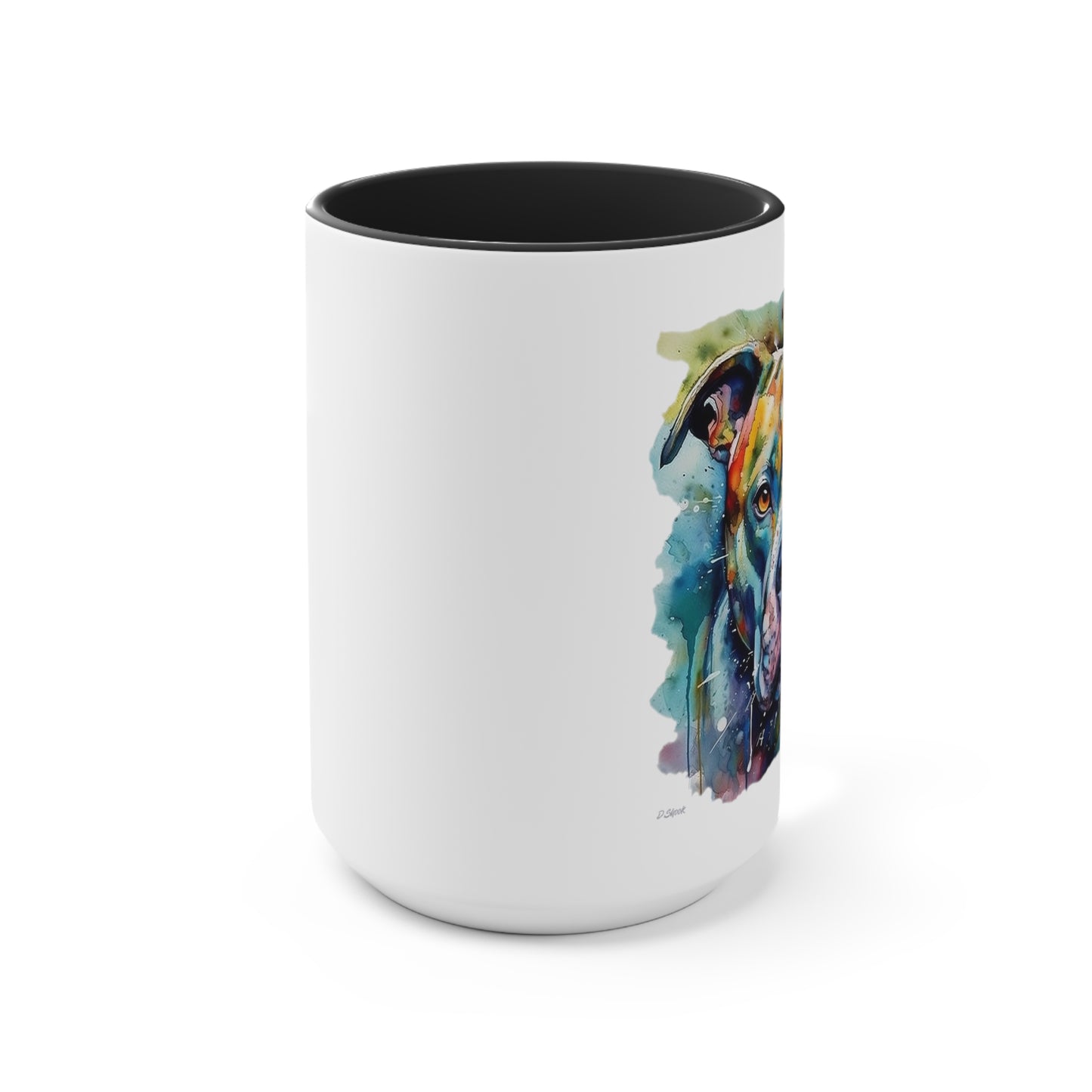 Pitbull 1 Accent Mugs