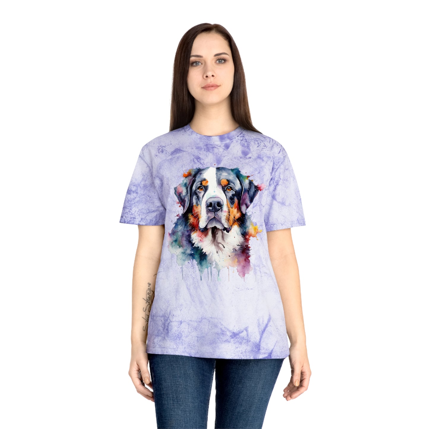 Greater Swiss Mountain Dog 3 Unisex Color Blast T-Shirt