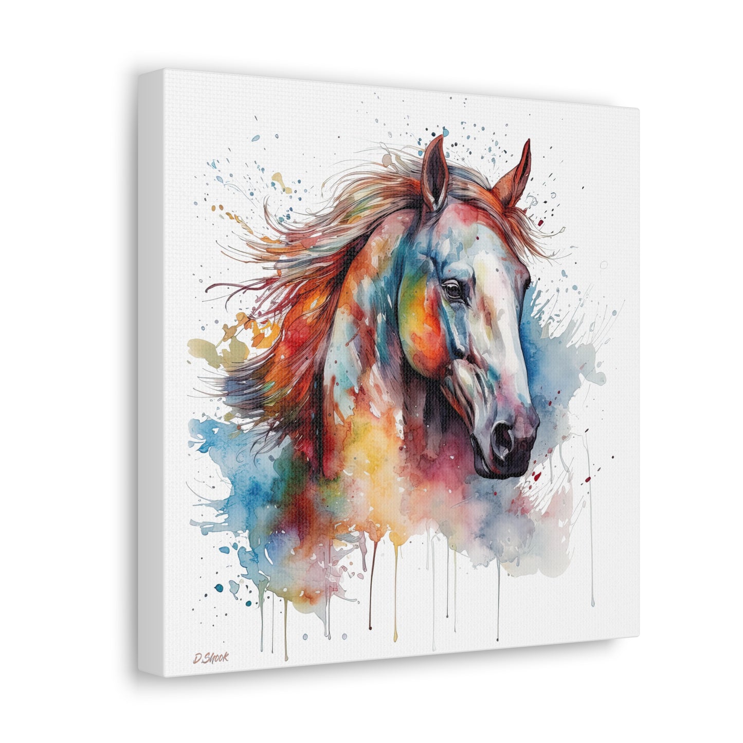 Horse Rescue 12 Canvas Gallery Wraps