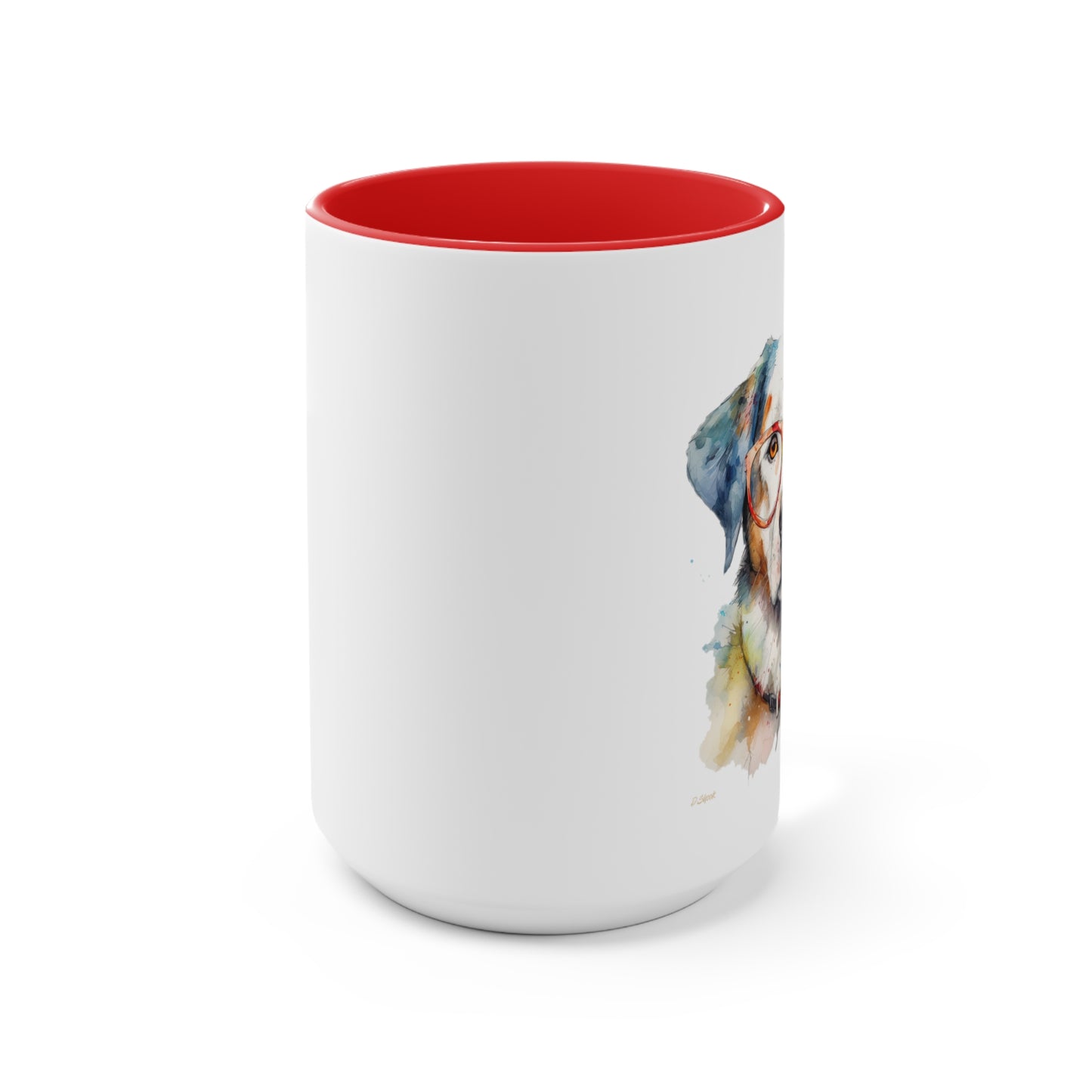 Greater Swiss Mountain Dog 4 Accent Mugs