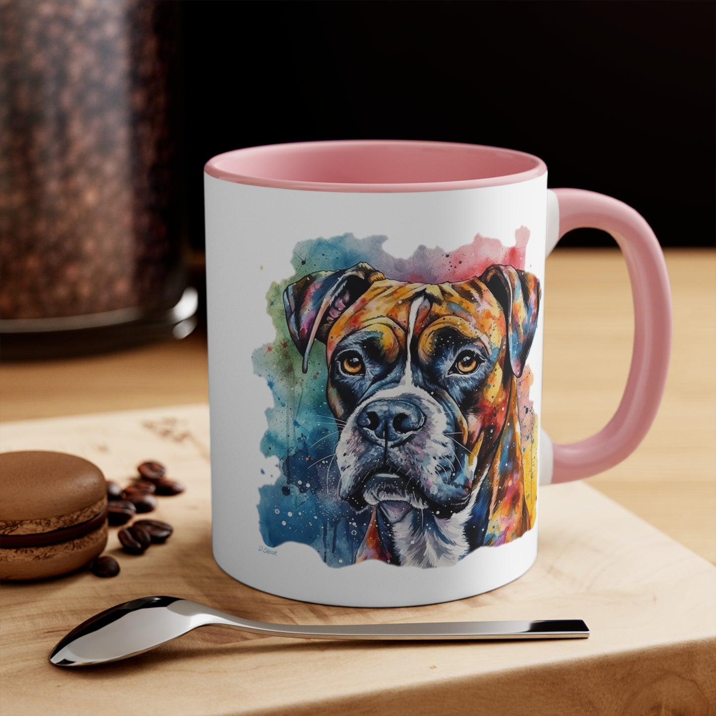 Boxer 3 Accent Mugs
