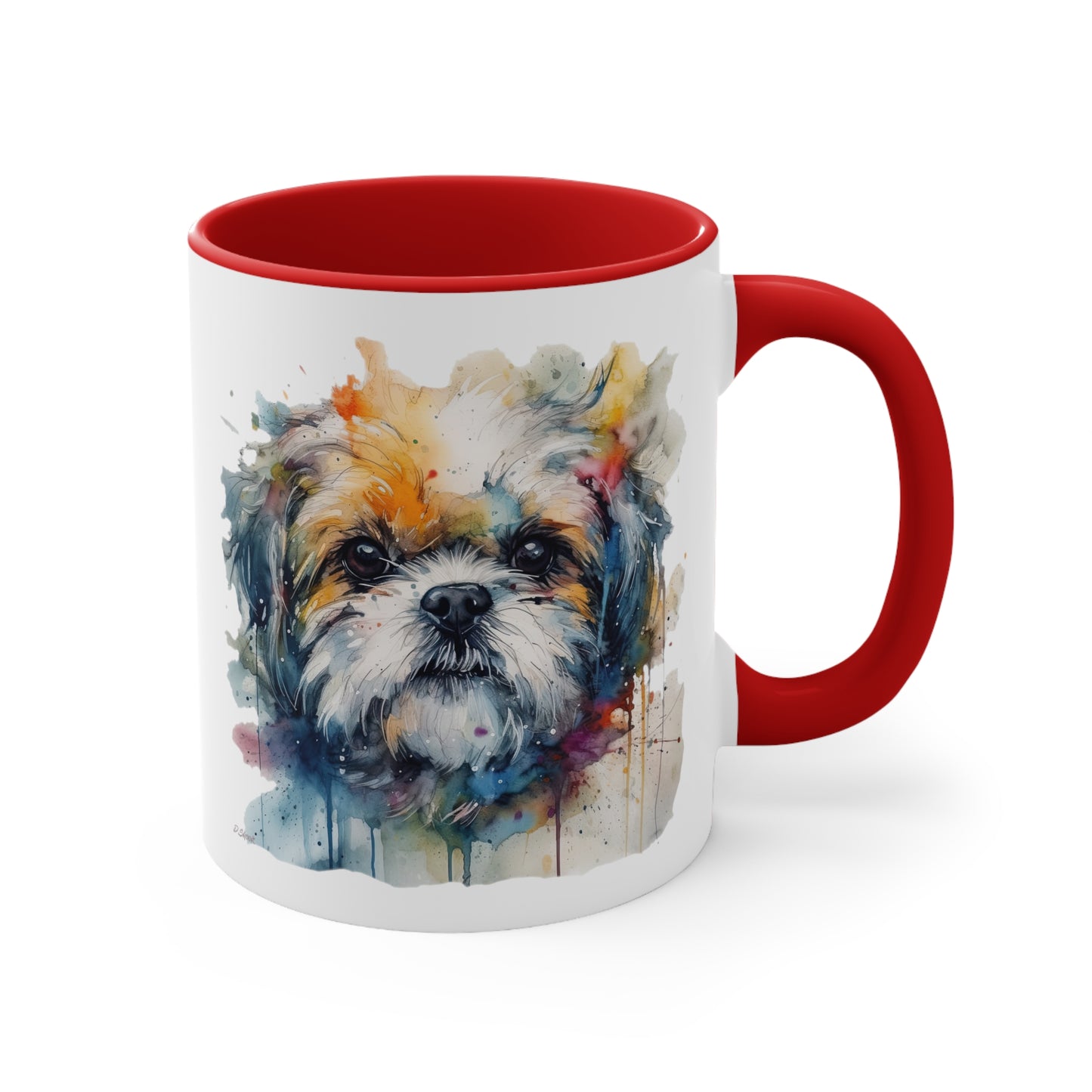 Shih Tzu 3 Accent Mugs