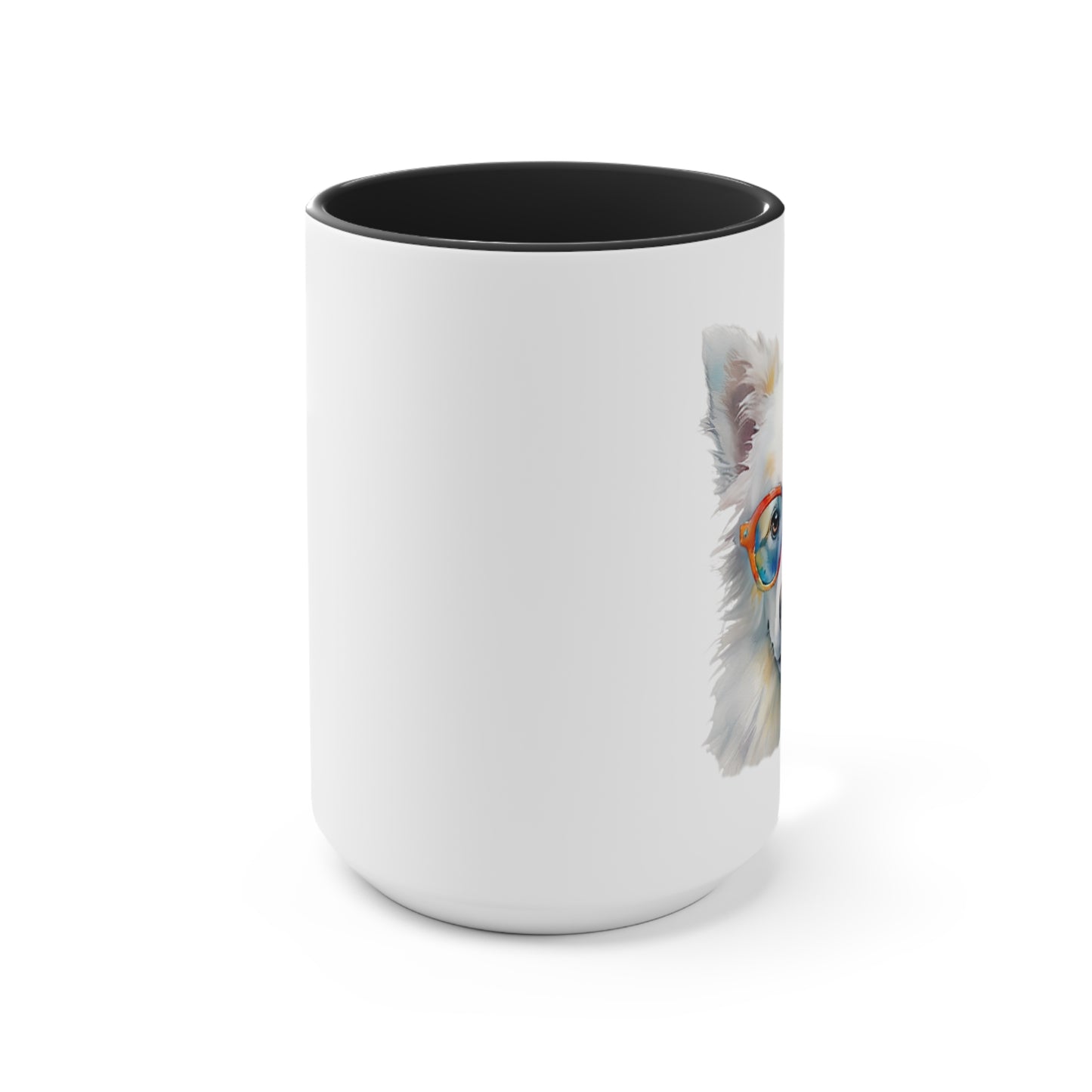 American Eskimo Dog 5 Accent Mugs