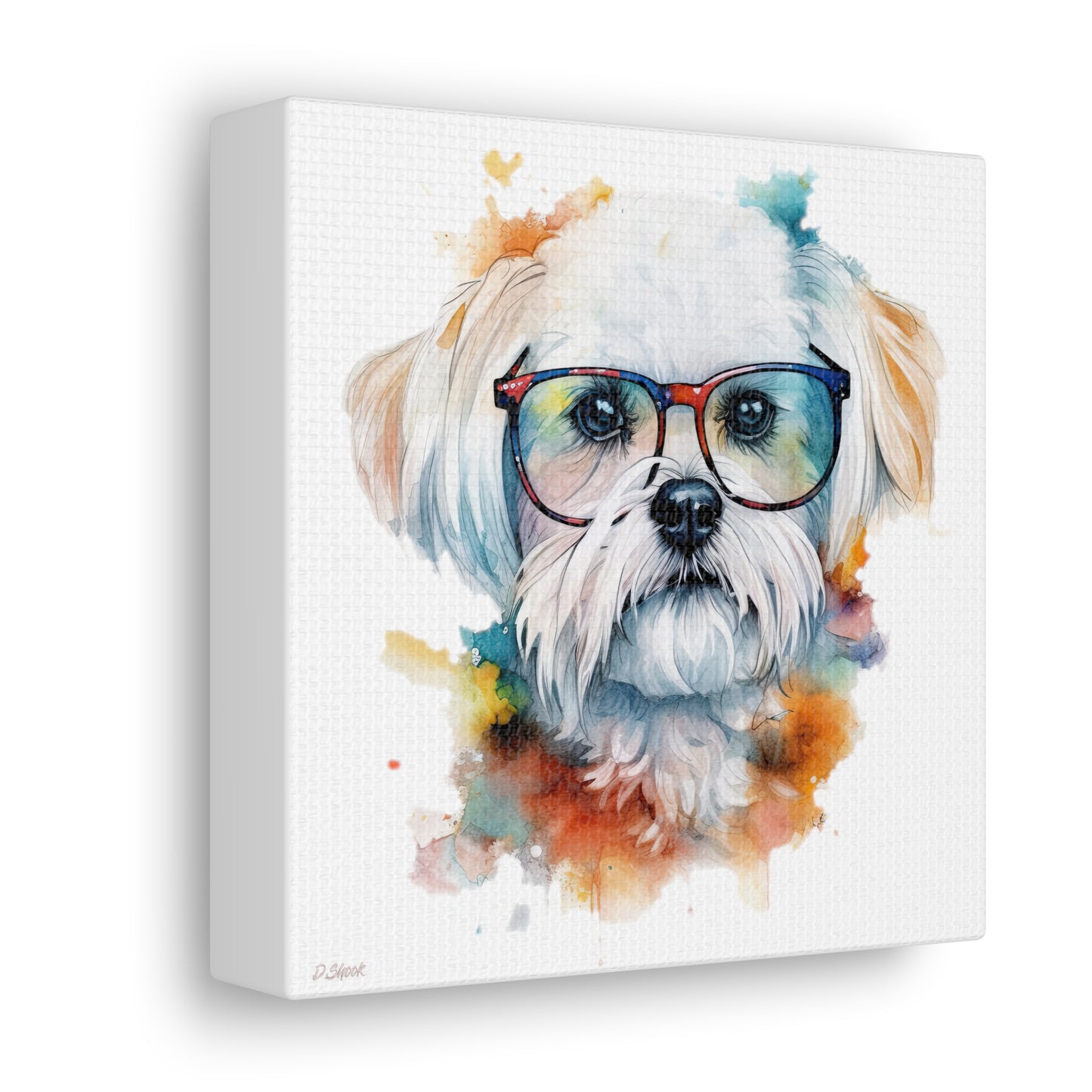 Maltese Dog 5 Canvas Gallery Wraps