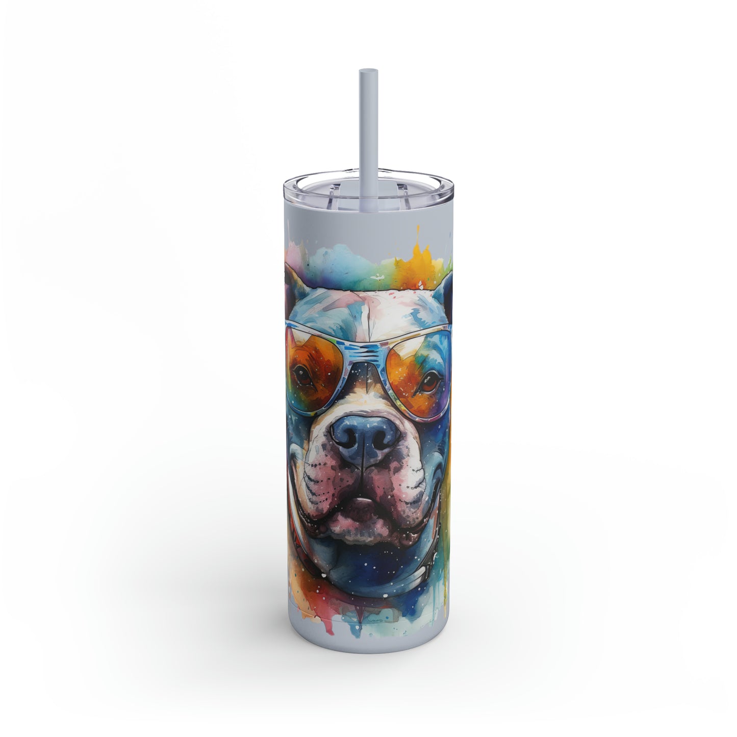 Pitbull 4 Maars Maker Skinny Matte Tumbler, 20oz