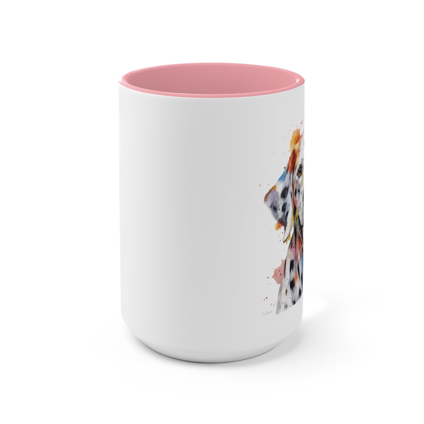 Dalmatian 1 Accent Mugs