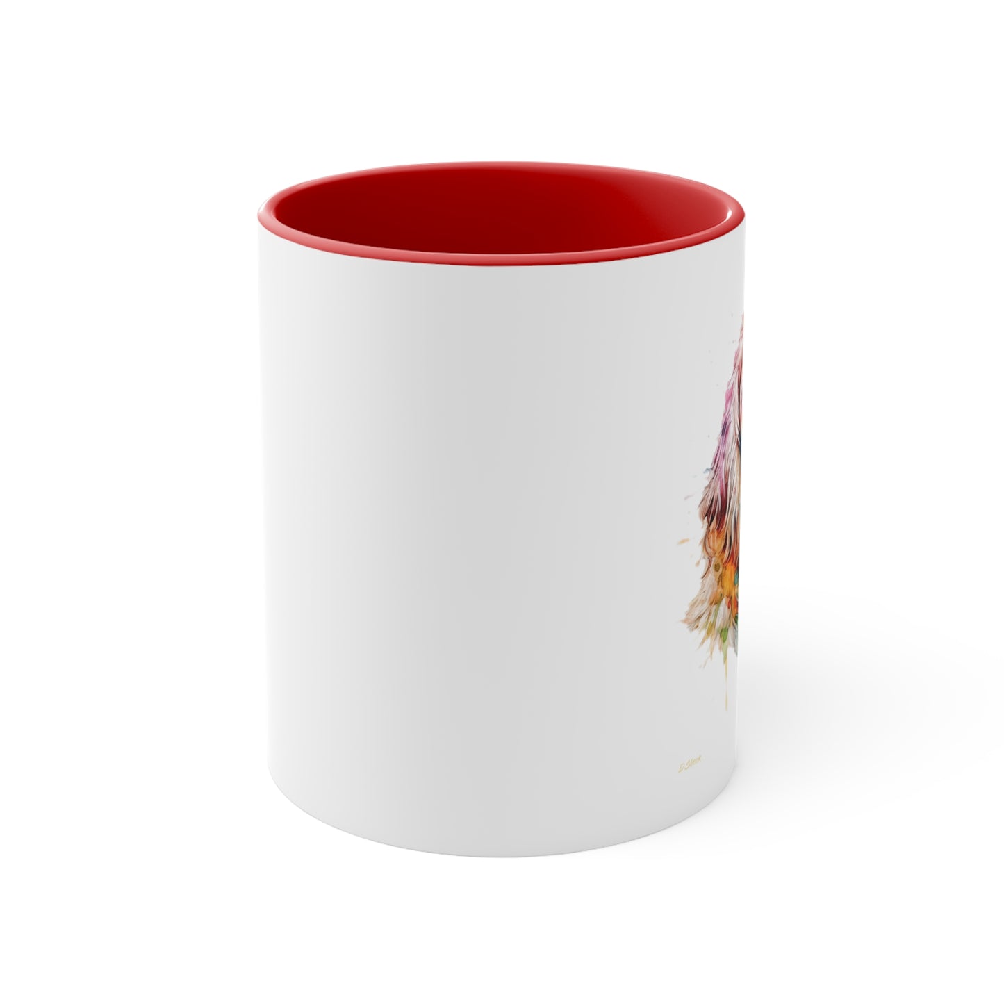 English Cocker Spaniel 1 Accent Mugs