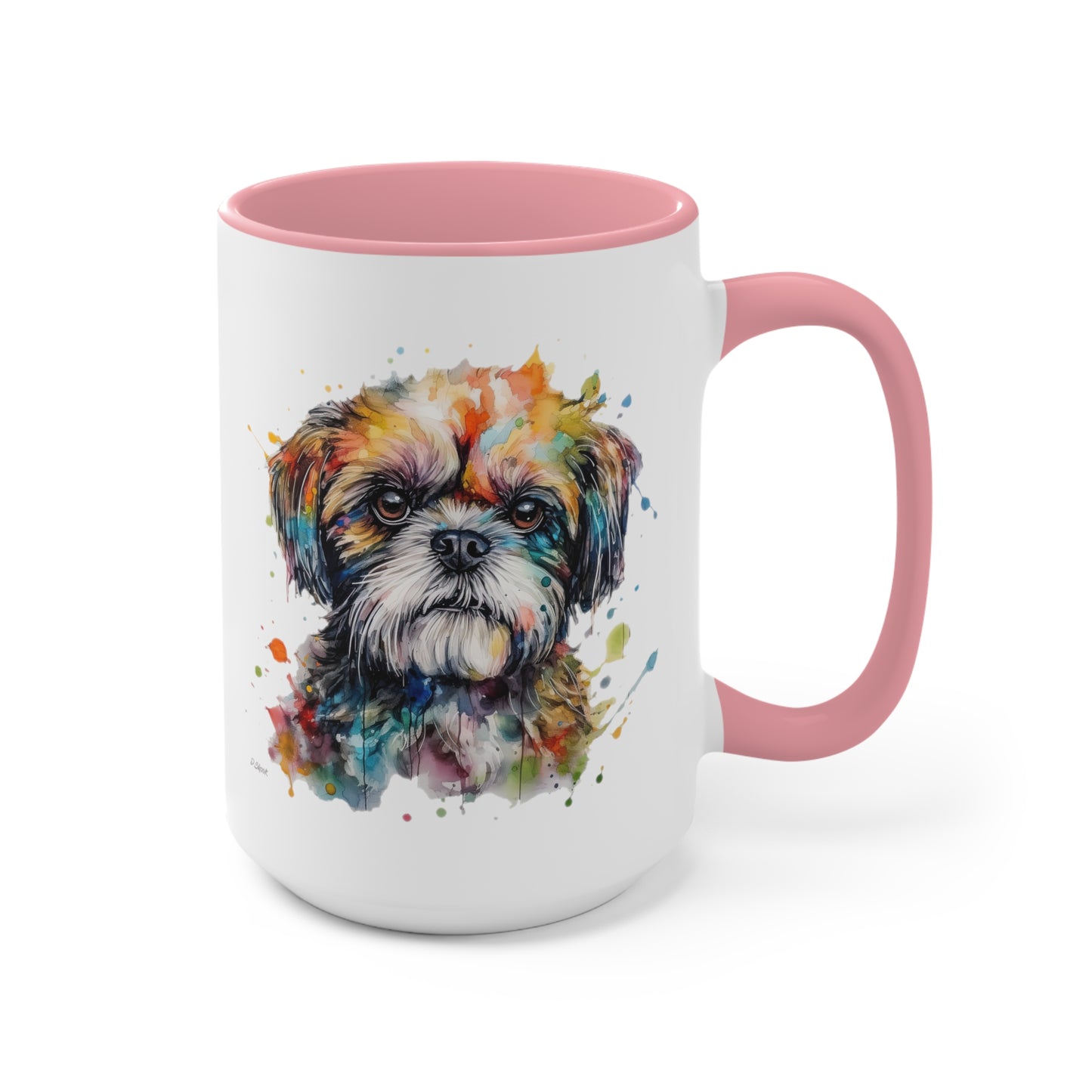 Shih Tzu 2 Accent Mugs