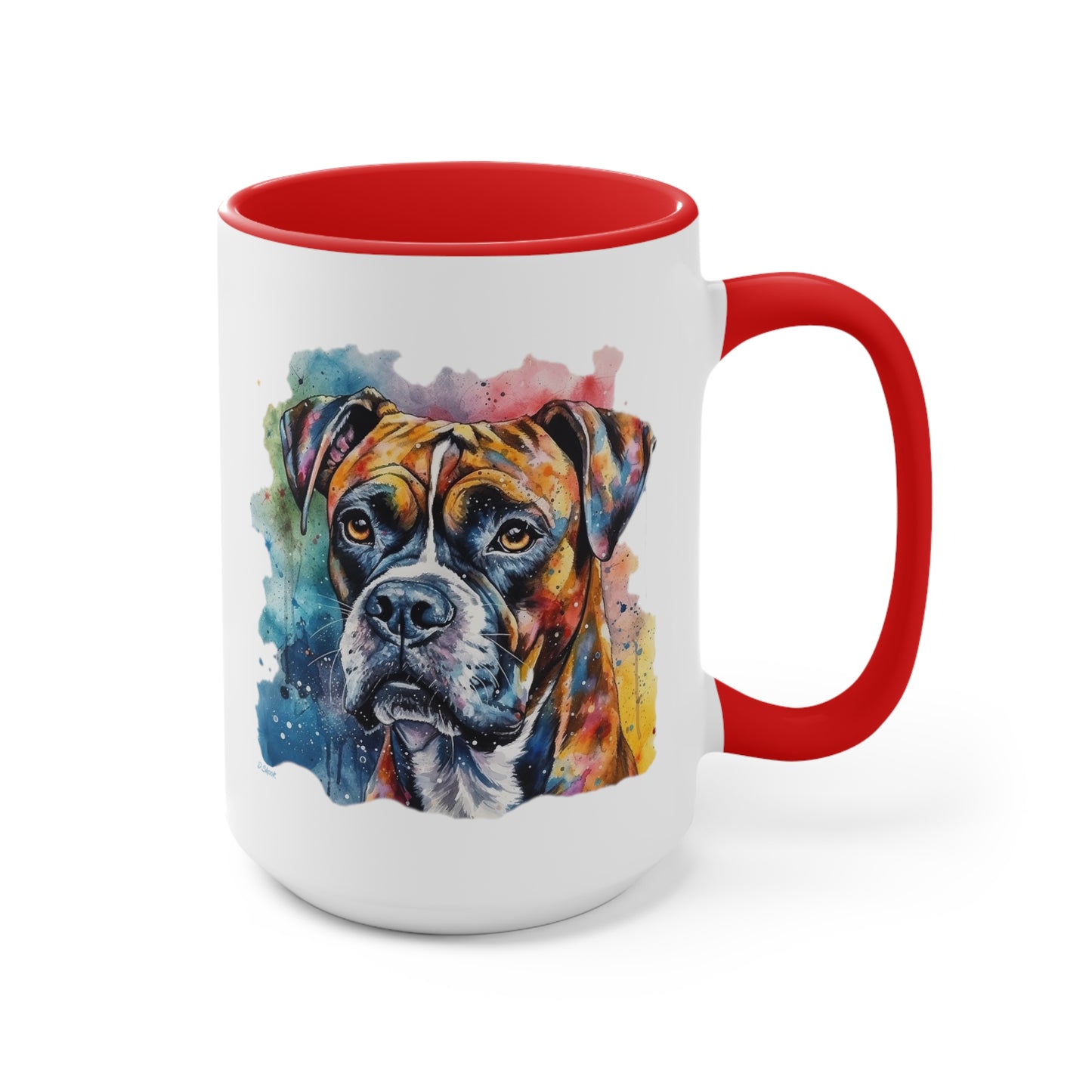Boxer 3 Accent Mugs