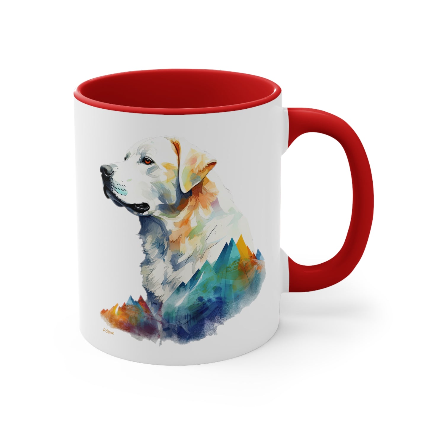 Greater Swiss Mountain Dog 5 Accent Mugs