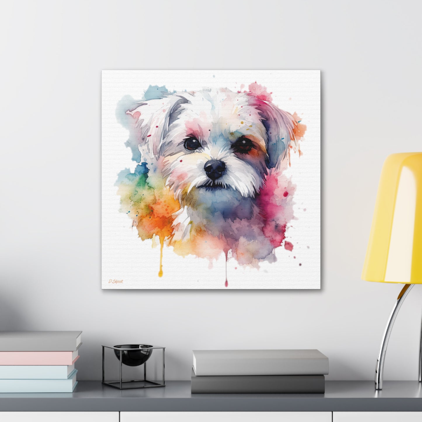 Maltese Dog 1 Canvas Gallery Wraps
