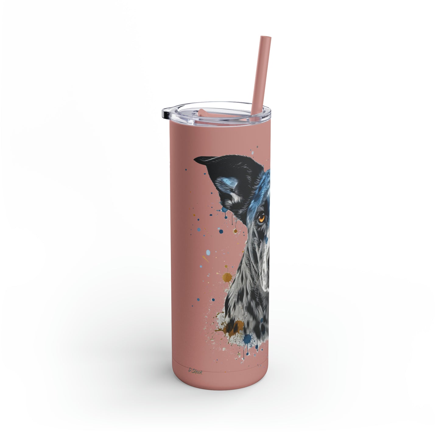 Blue Heeler 4 Maars Maker Skinny Matte Tumbler, 20oz