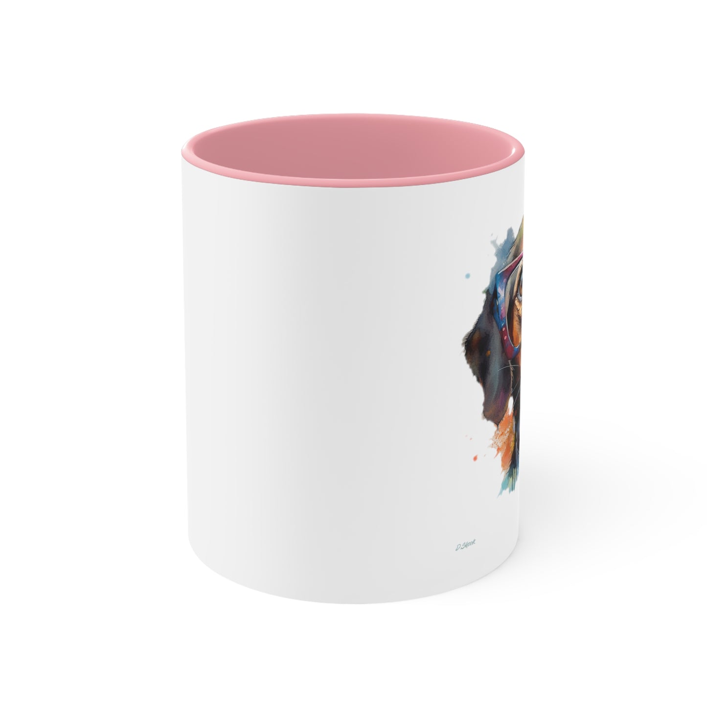 Dachshund 7 Accent Mugs