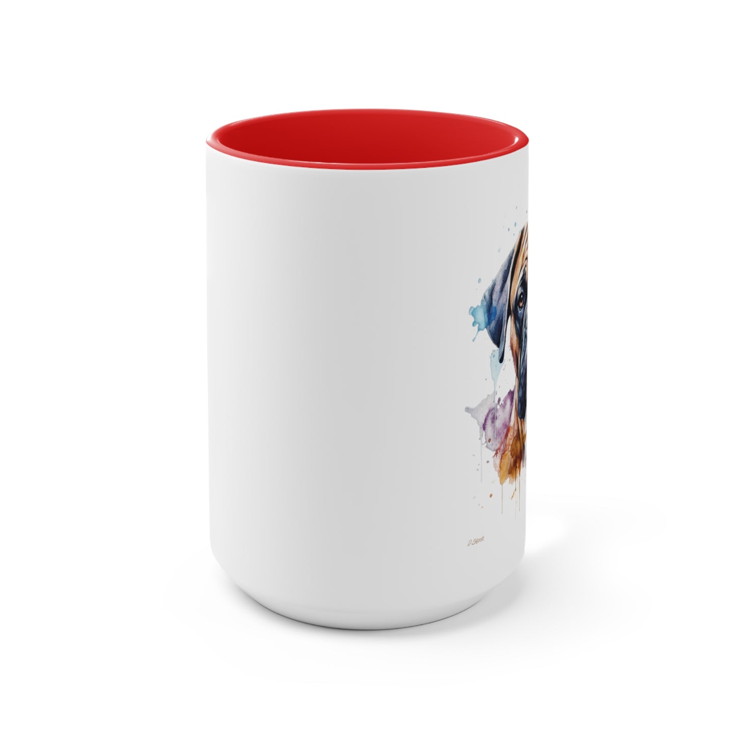 Bullmastiff 1 Accent Mugs