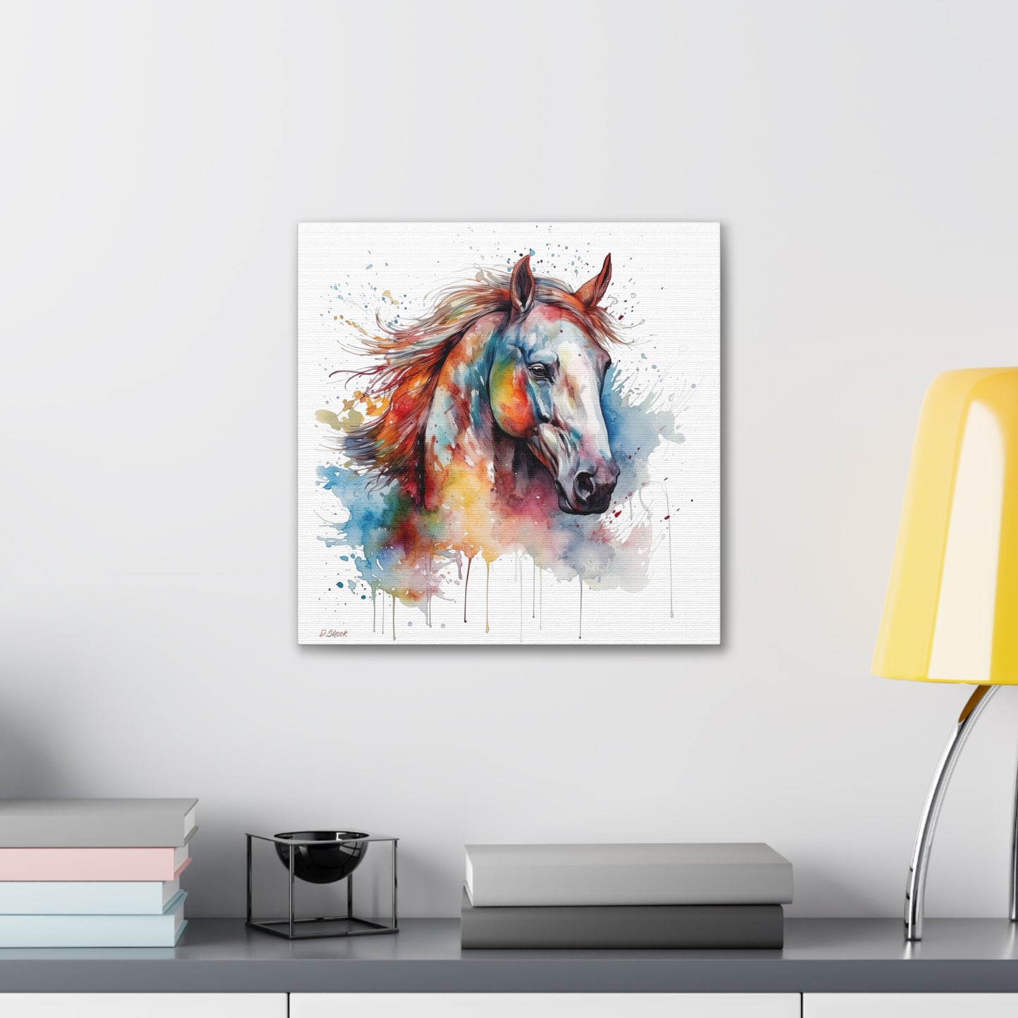Horse Rescue 12 Canvas Gallery Wraps