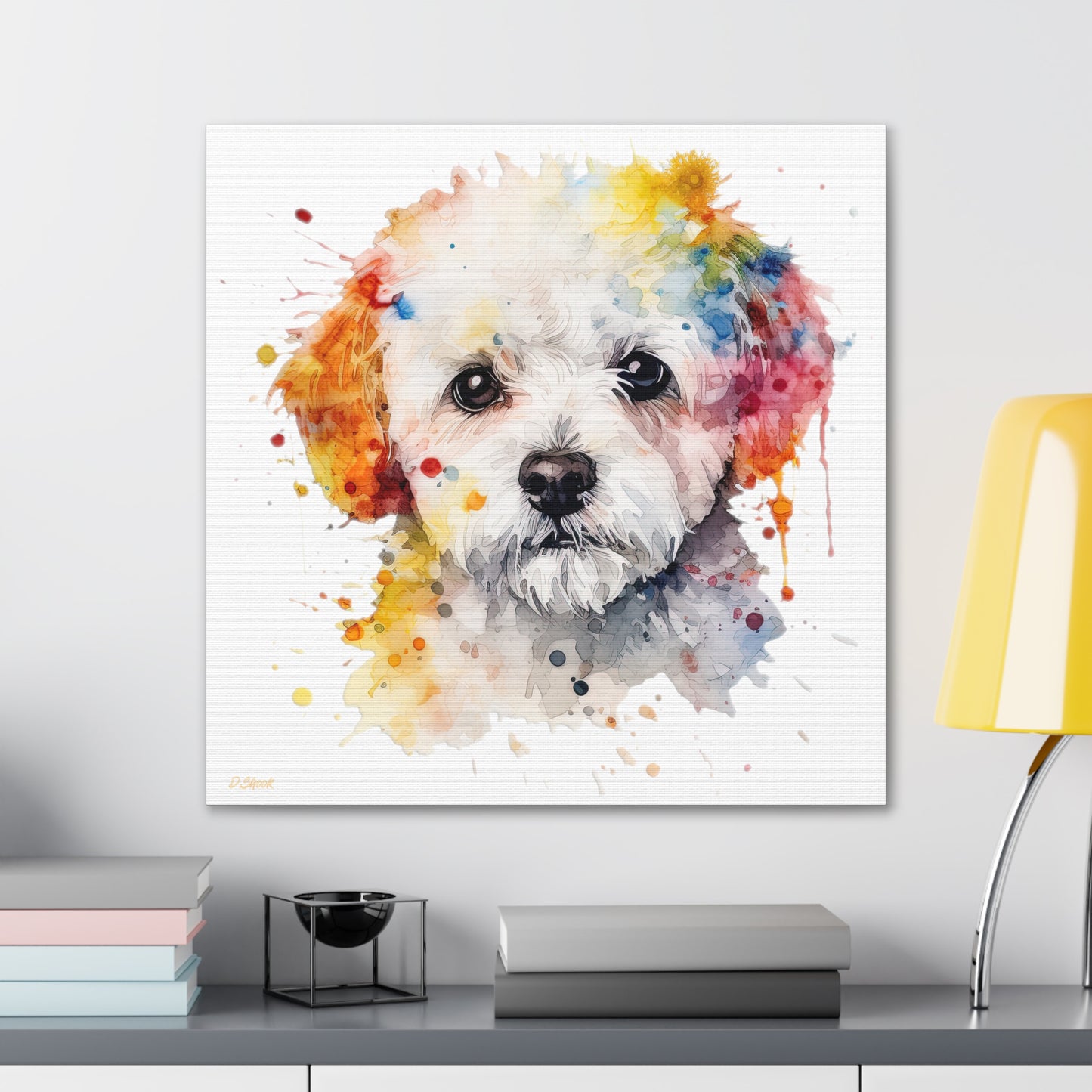 Bichon Frise 2 Canvas Gallery Wraps