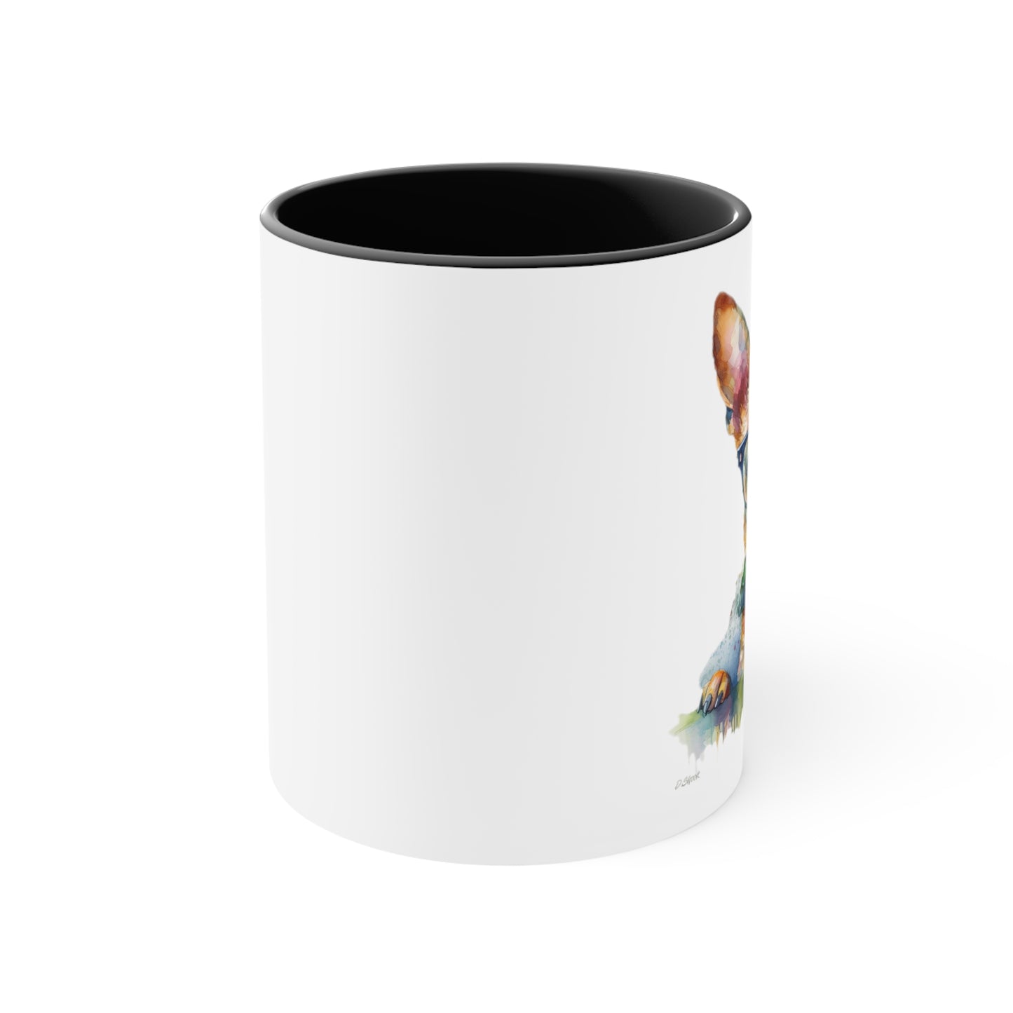 Chihuahua 4 Accent Mugs