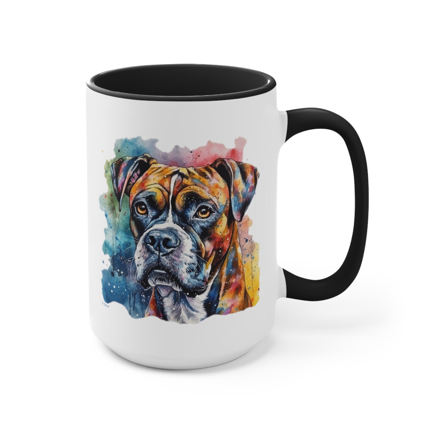 Boxer 3 Accent Mugs
