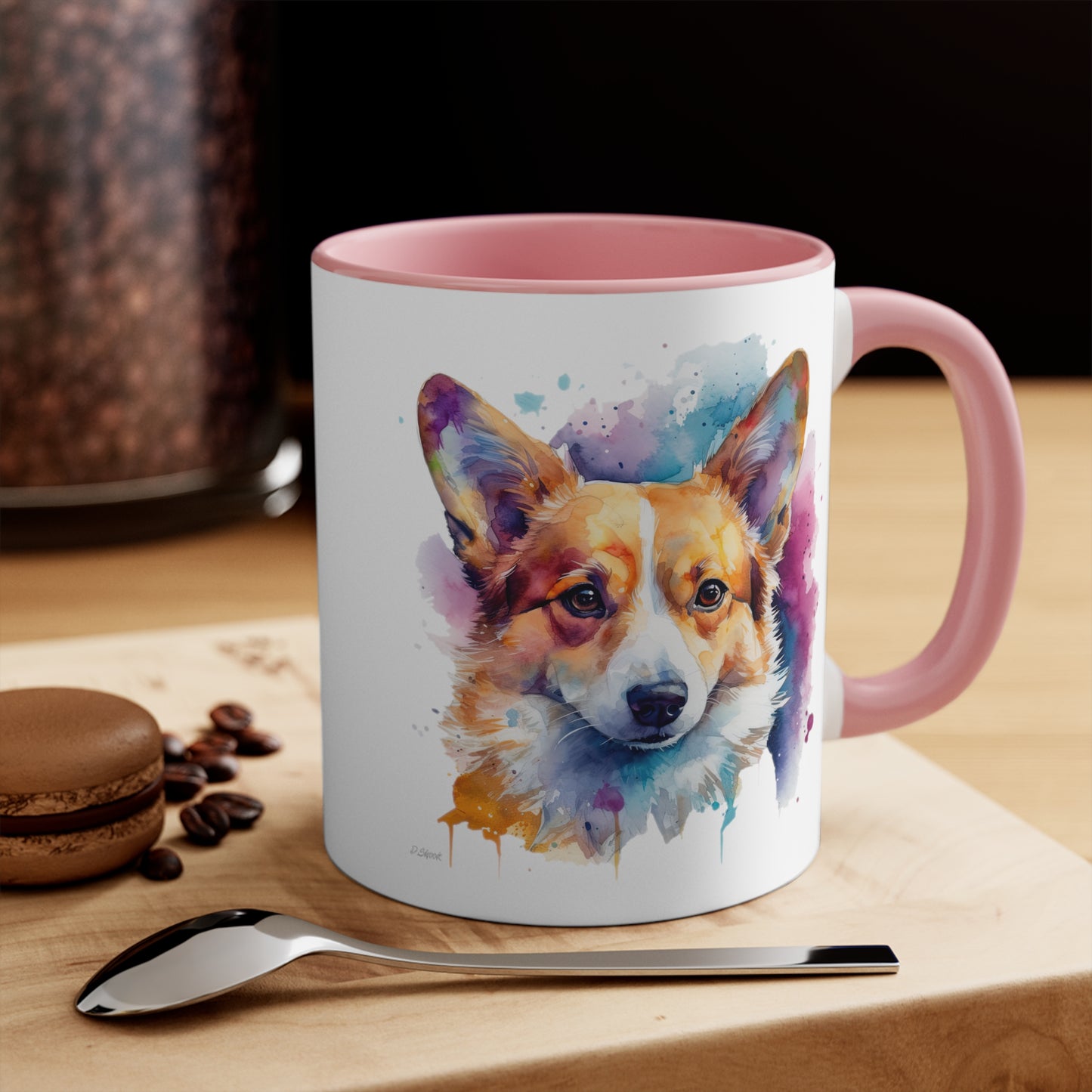 Pembroke Welsh Corgi 3 Accent Mugs