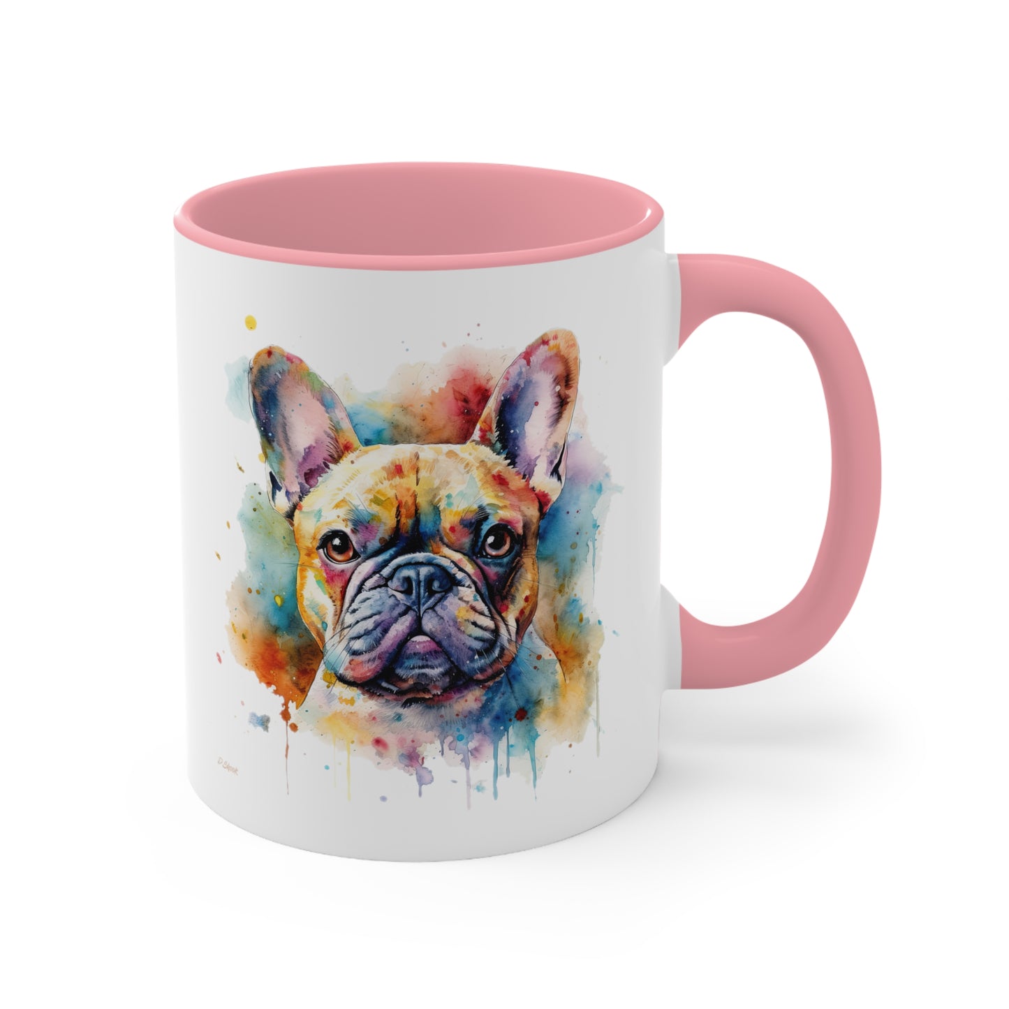 French Bulldog 1 Accent Mugs
