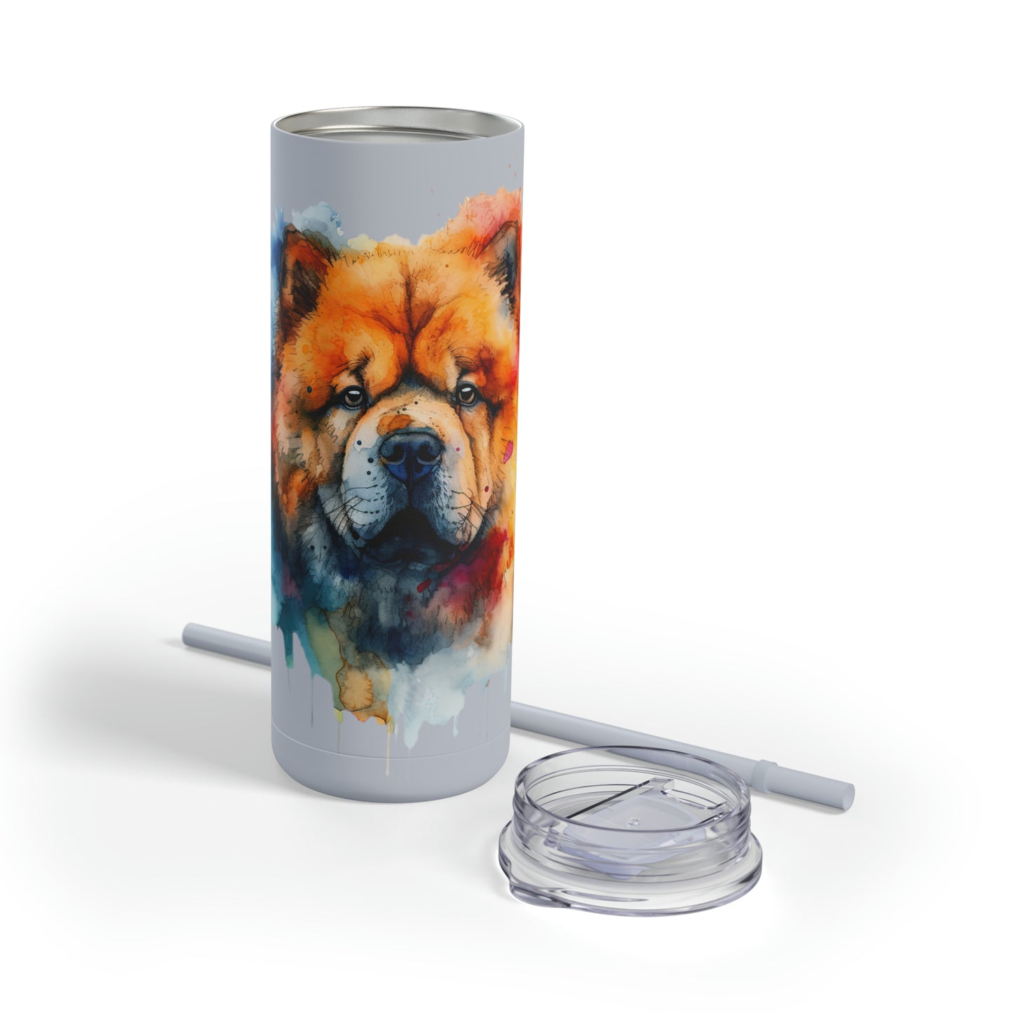 Chow Chow 1 Maars Maker Skinny Matte Tumbler, 20oz