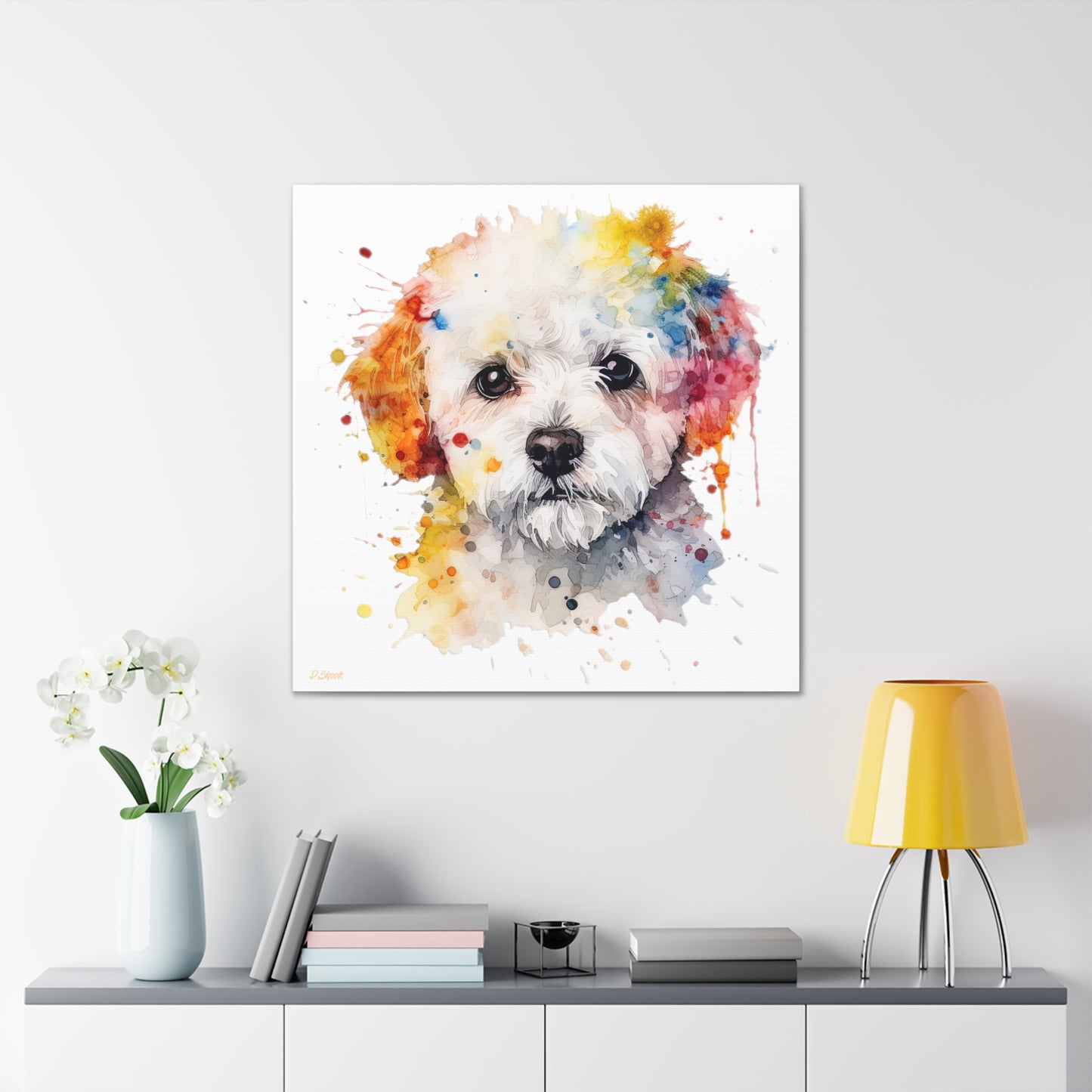 Bichon Frise 2 Canvas Gallery Wraps
