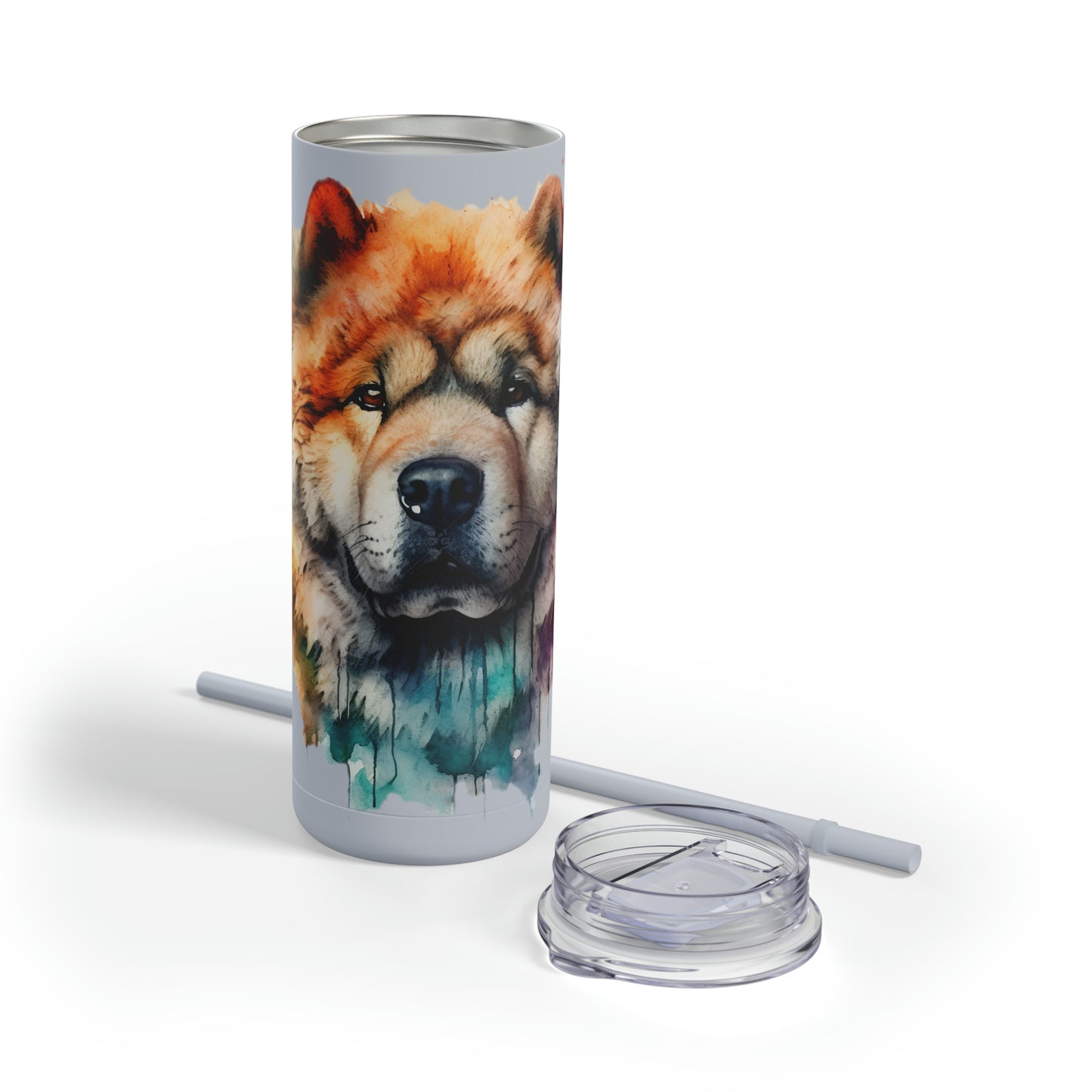 Chow Chow 3 Maars Maker Skinny Matte Tumbler, 20oz