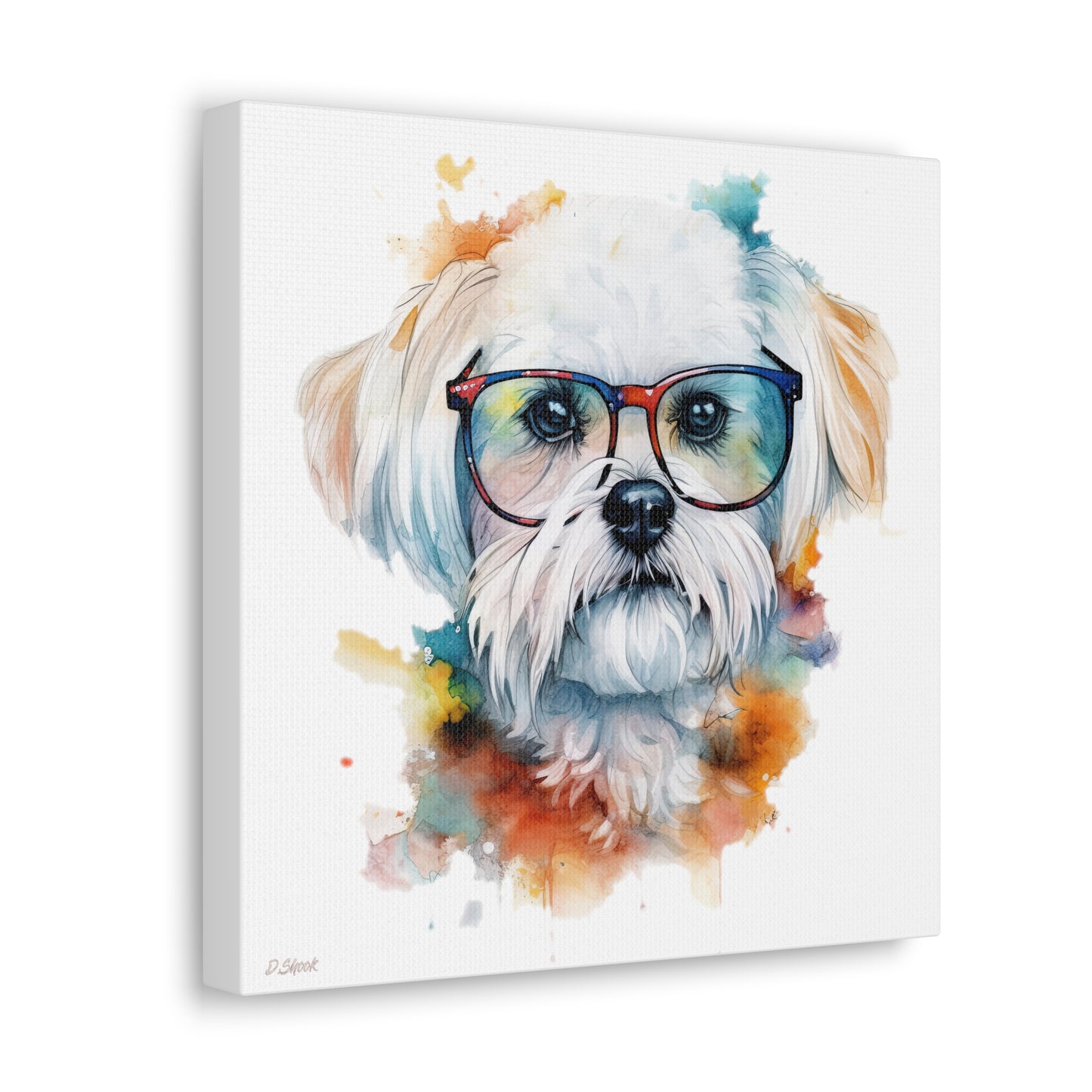 Maltese Dog 5 Canvas Gallery Wraps