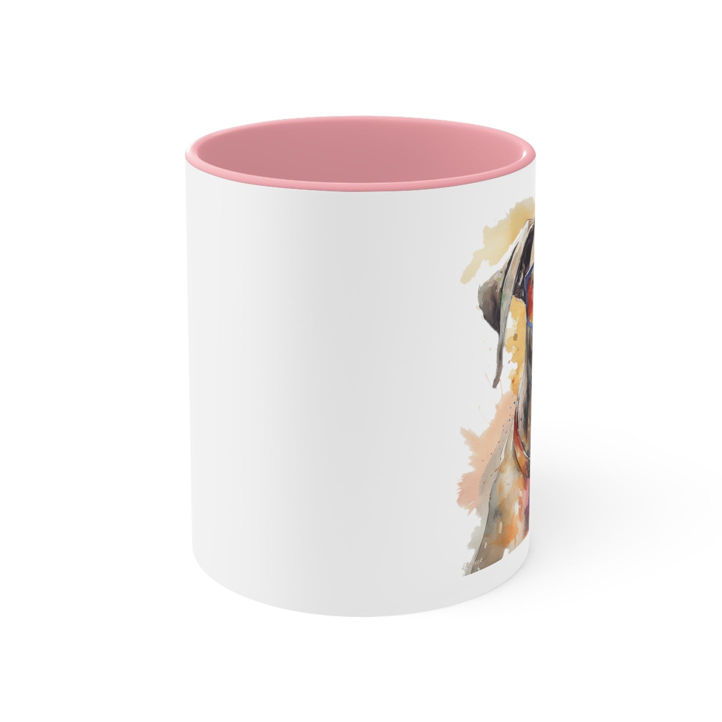 Great Dane 4 Accent Mugs