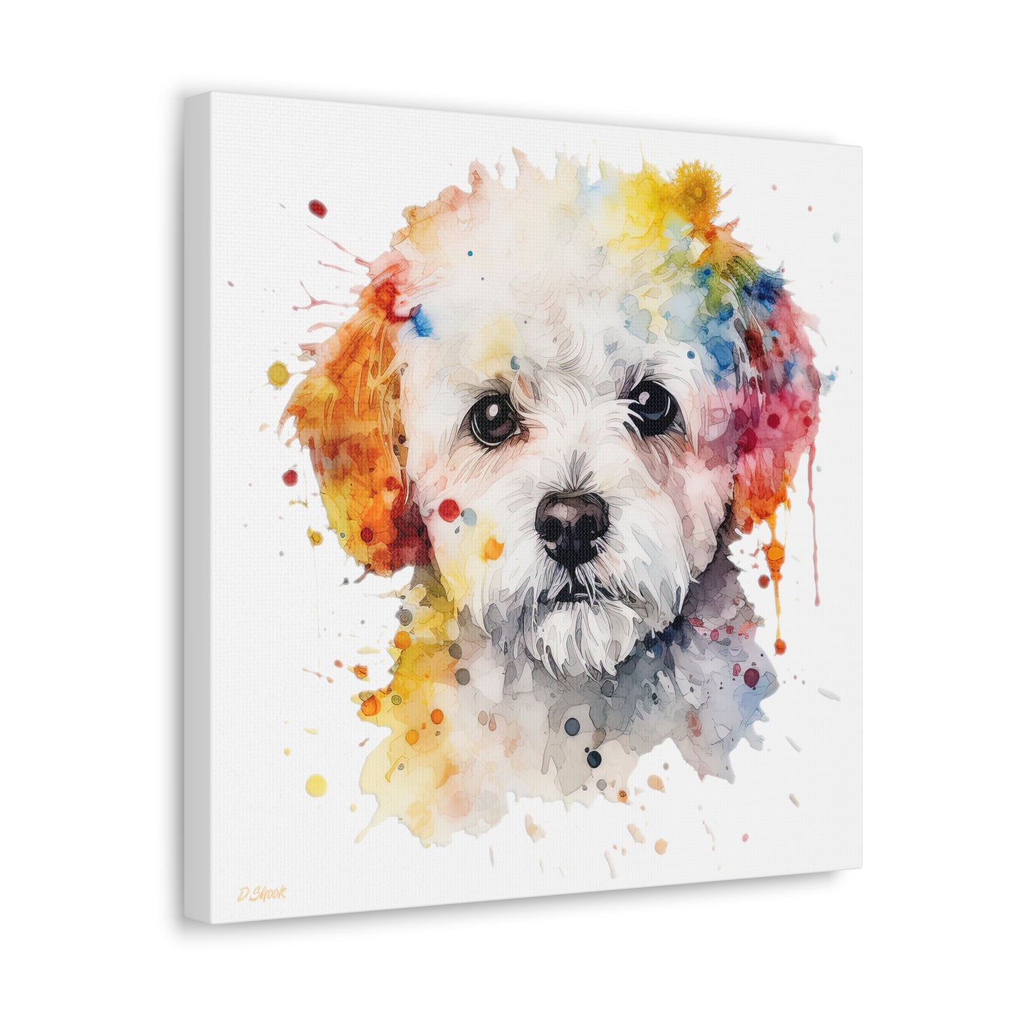 Bichon Frise 2 Canvas Gallery Wraps