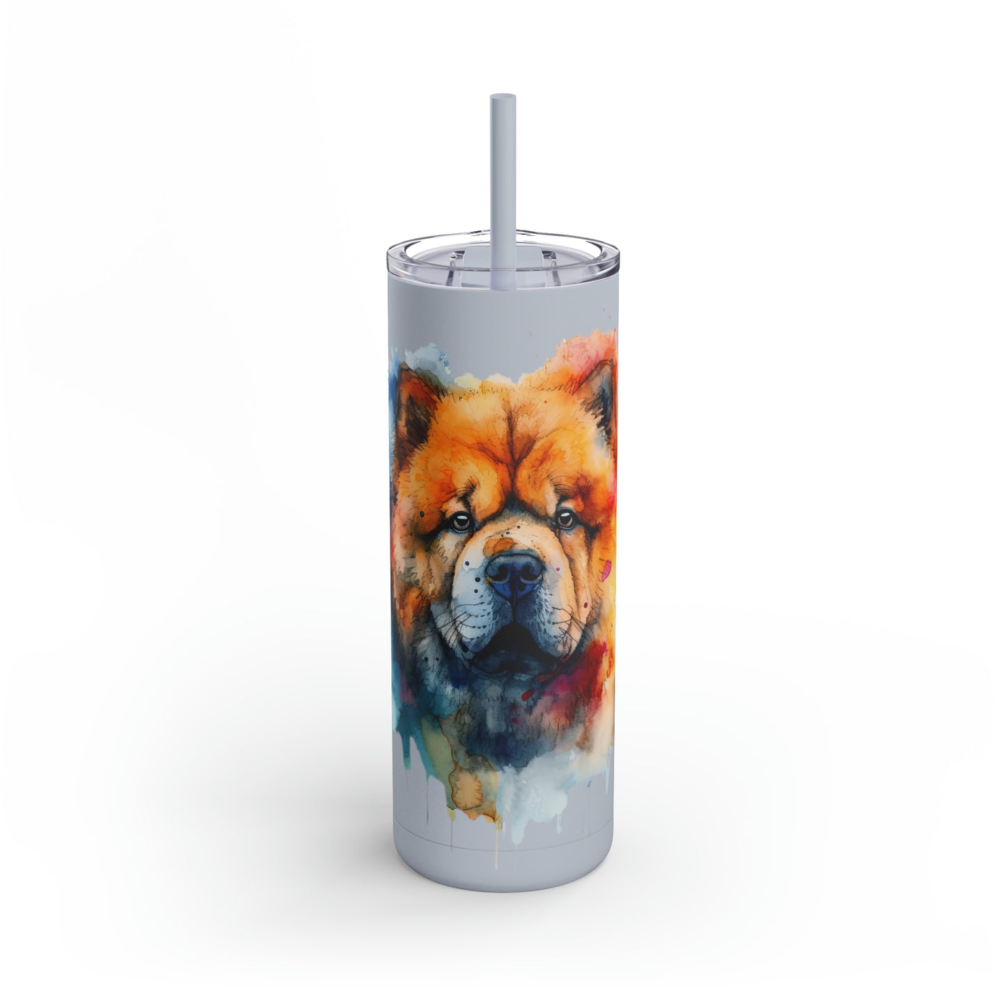 Chow Chow 1 Maars Maker Skinny Matte Tumbler, 20oz