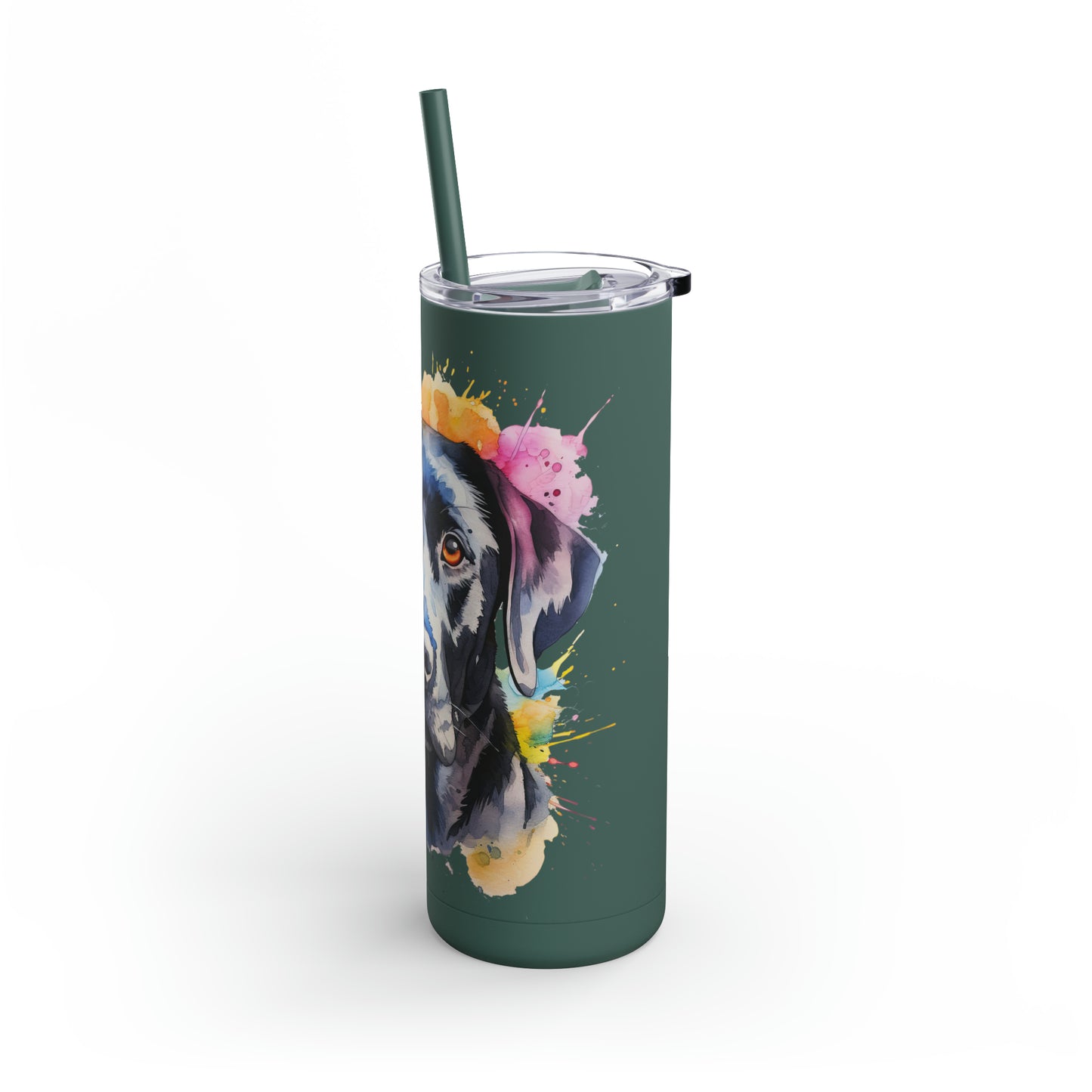 Black Lab 4 Maars Maker Skinny Matte Tumbler, 20oz