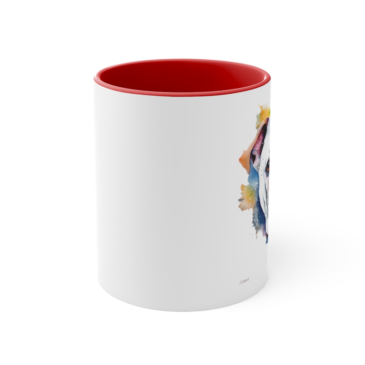 Bulldog 4 Accent Mugs