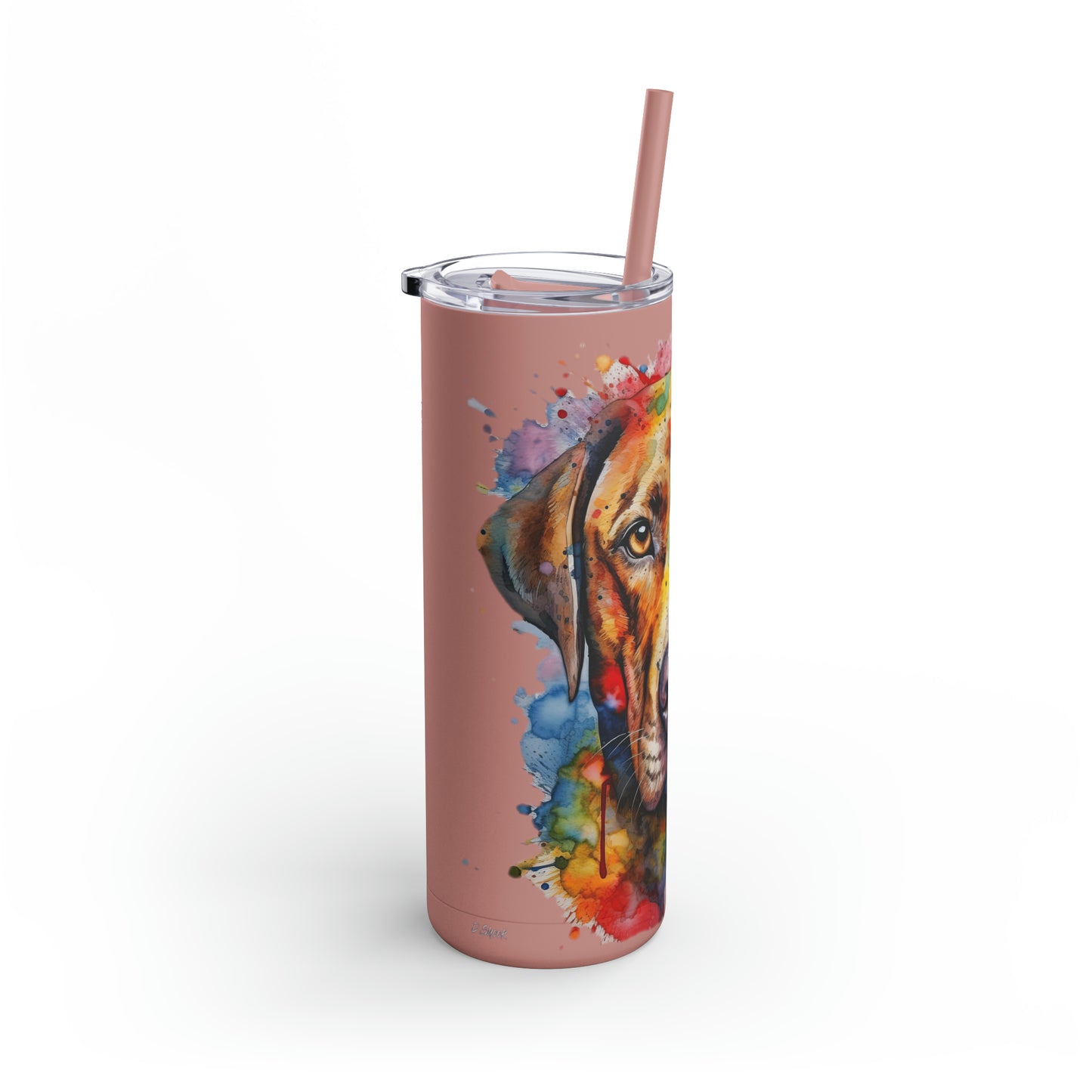 Labrador Retriever 2 Maars Maker Skinny Matte Tumbler, 20oz