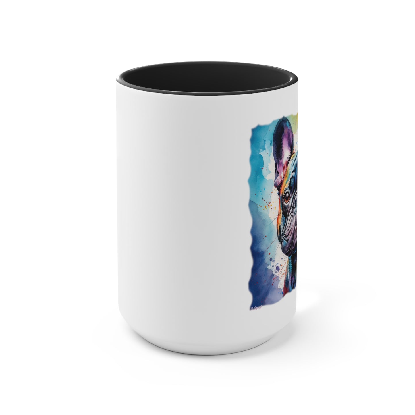 French Bulldog 2 Accent Mugs