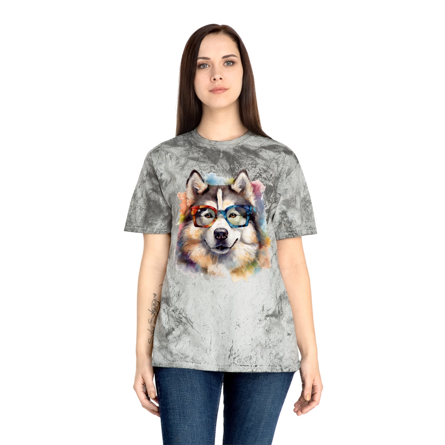 Alaskan Malamute 5 Unisex Color Blast T-Shirt