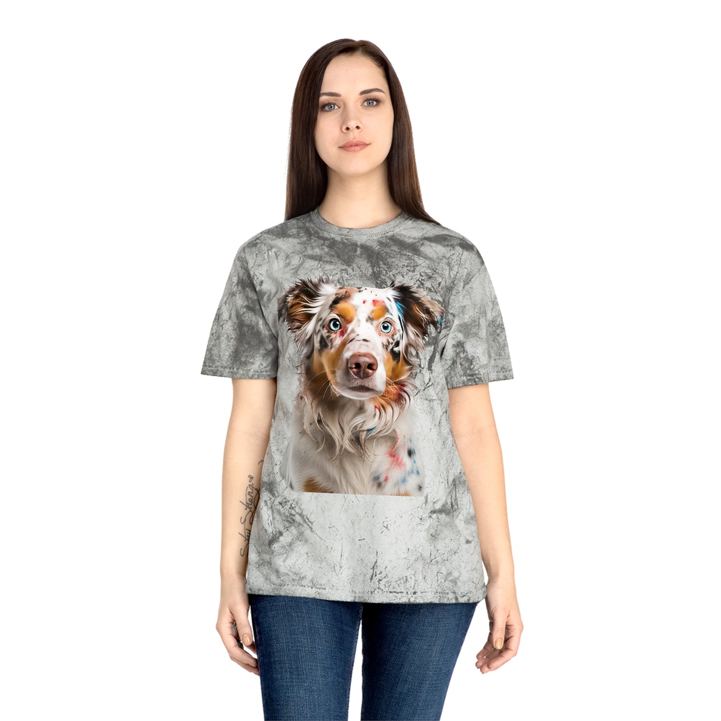 Australian Shepherd 1 Unisex Color Blast T-Shirt
