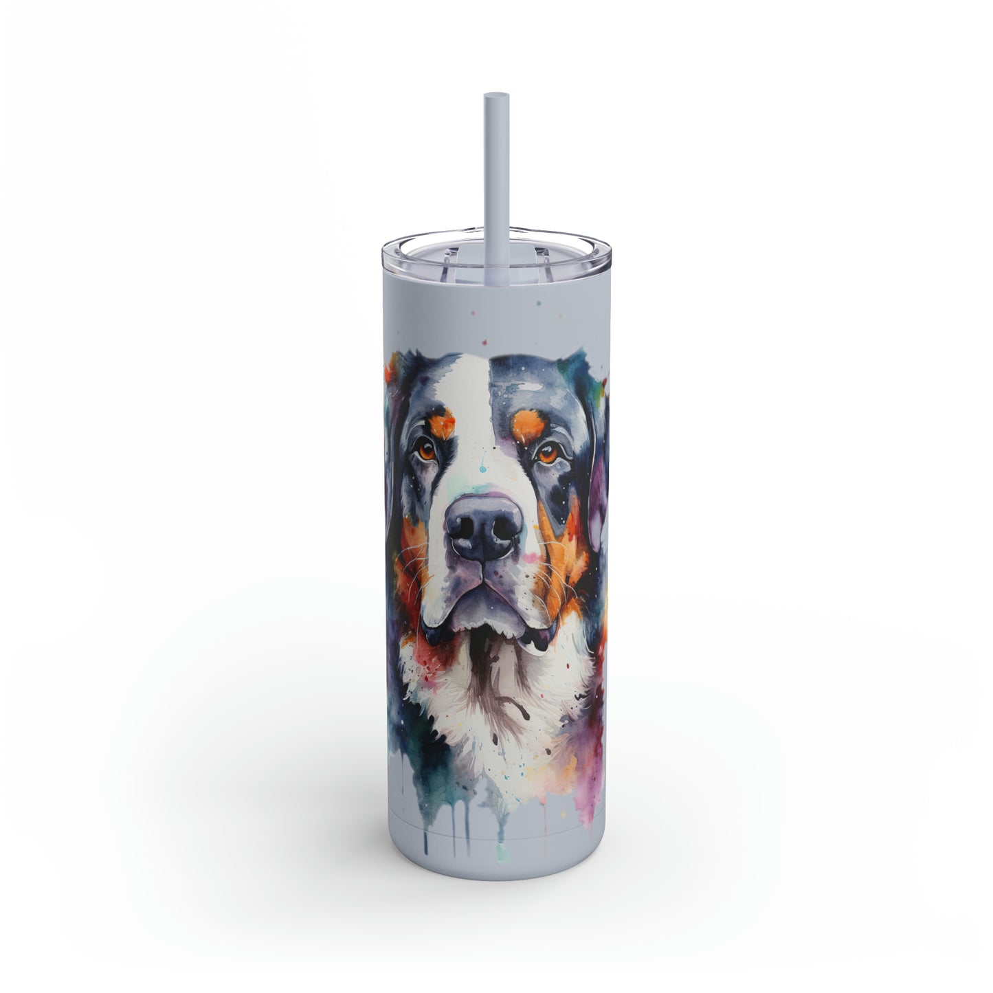 Greater Swiss Mountain Dog 3B Maars Maker Skinny Matte Tumbler, 20oz