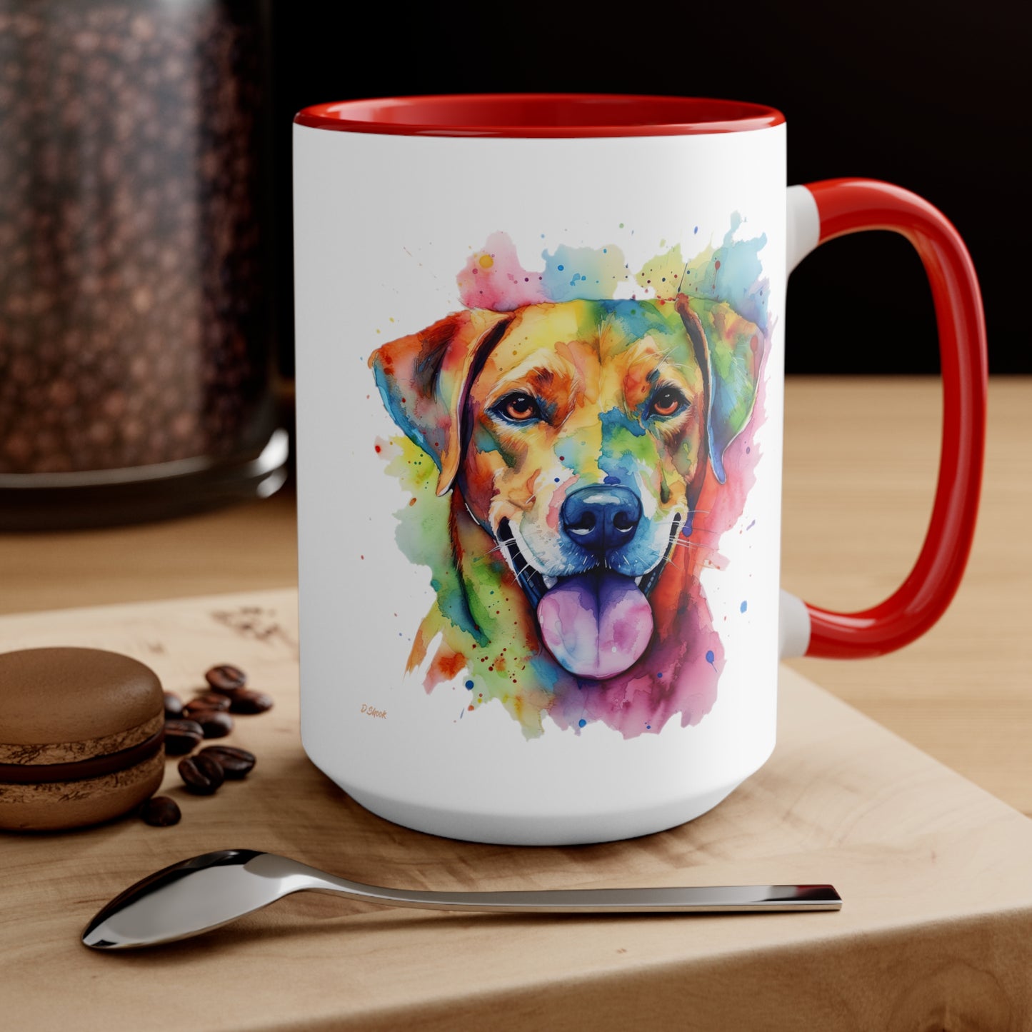 Labrador Retriever 3 Accent Mugs