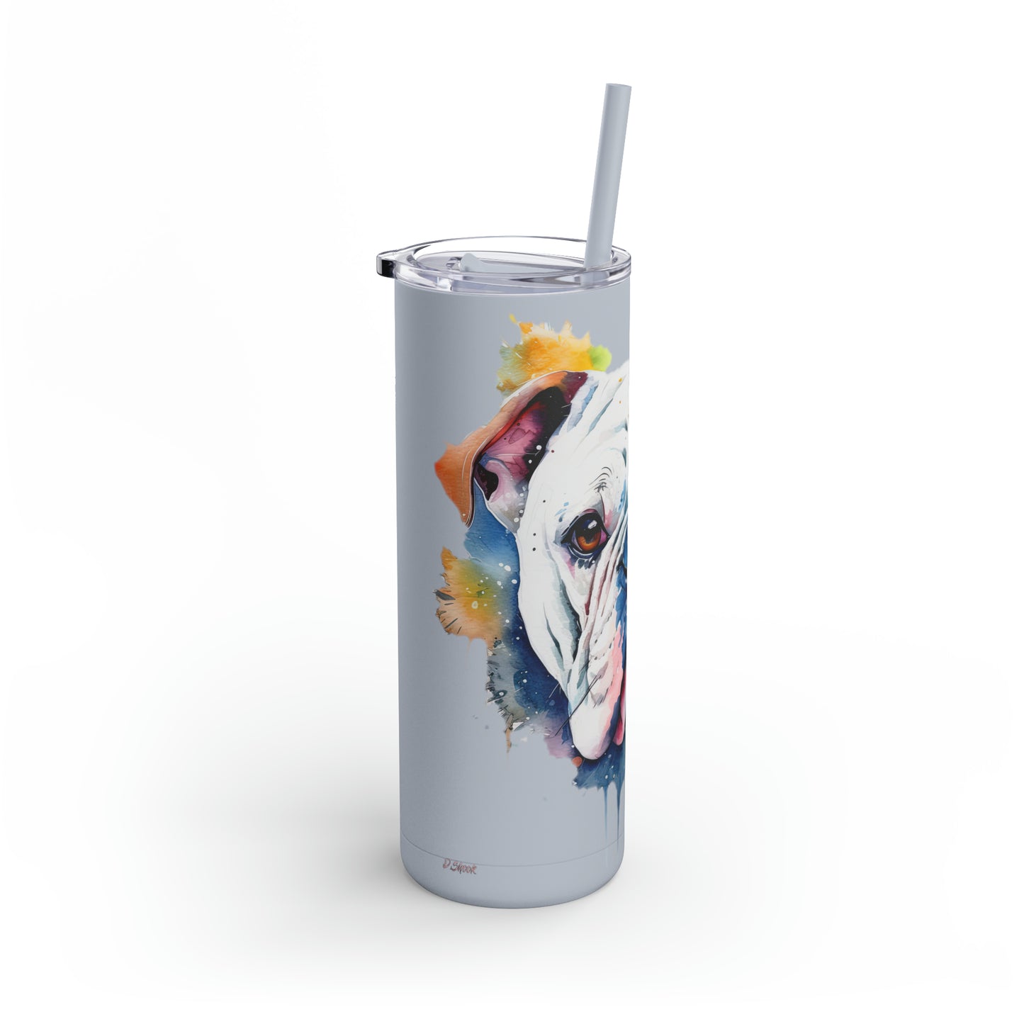 Bulldog 4 Maars Maker Skinny Matte Tumbler, 20oz