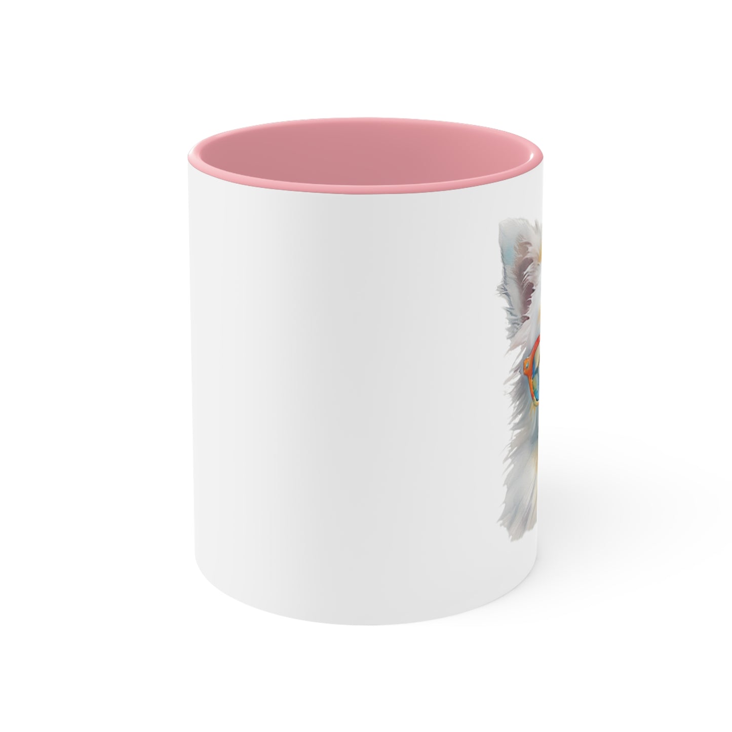 American Eskimo Dog 5 Accent Mugs