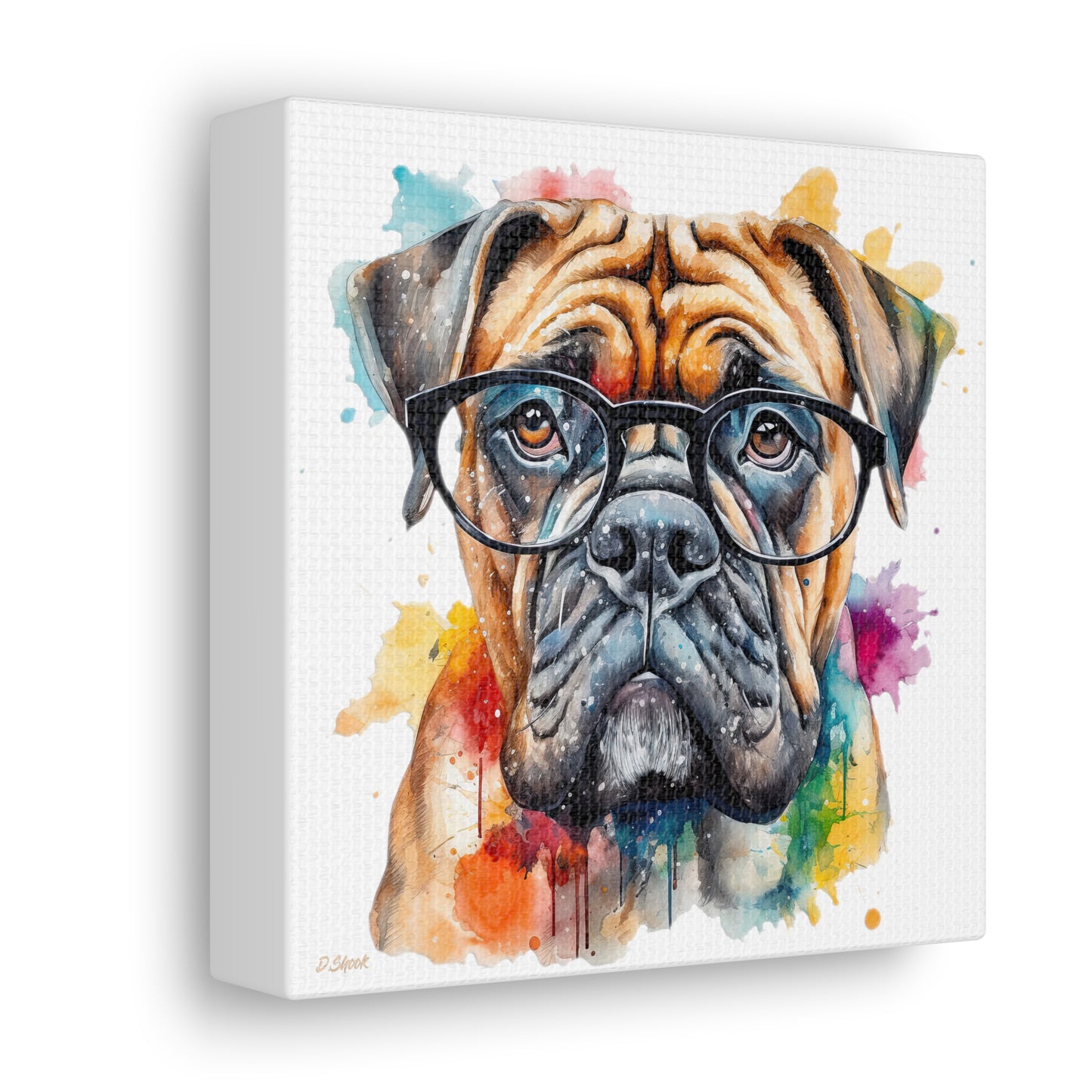 Bullmastiff 6 Canvas Gallery Wraps