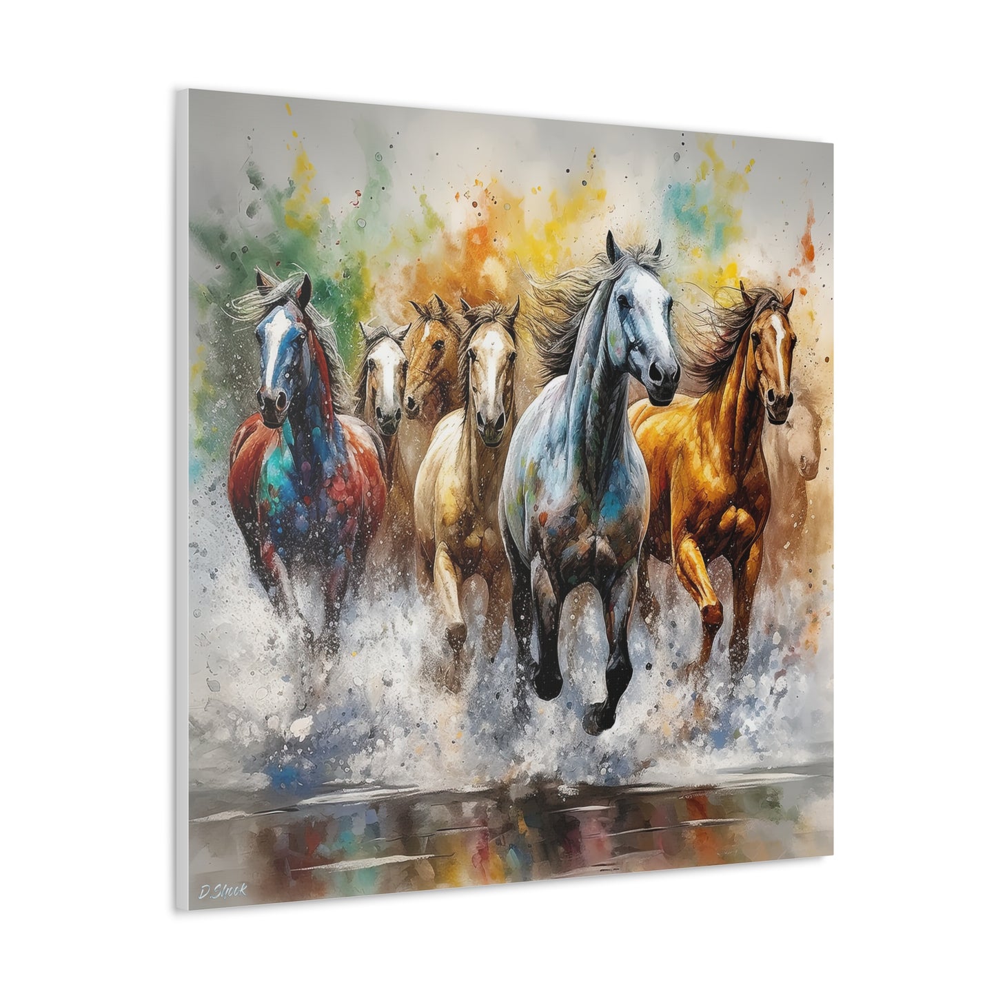 Horse Rescue 16 Canvas Gallery Wraps