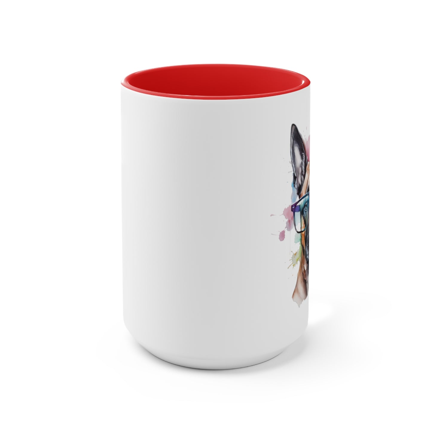 Belgium Malinois 5 Accent Mugs
