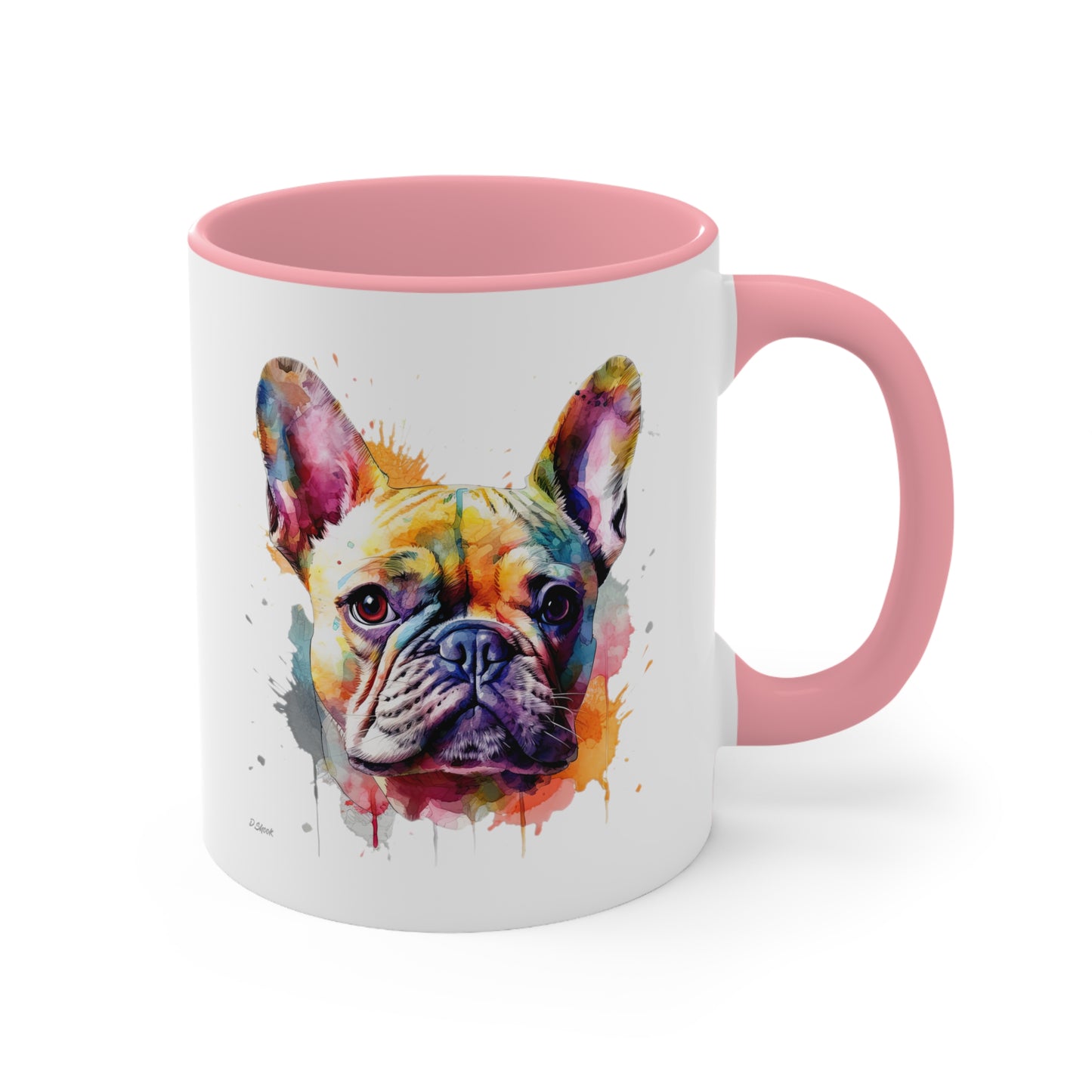 French Bulldog 6 Accent Mugs