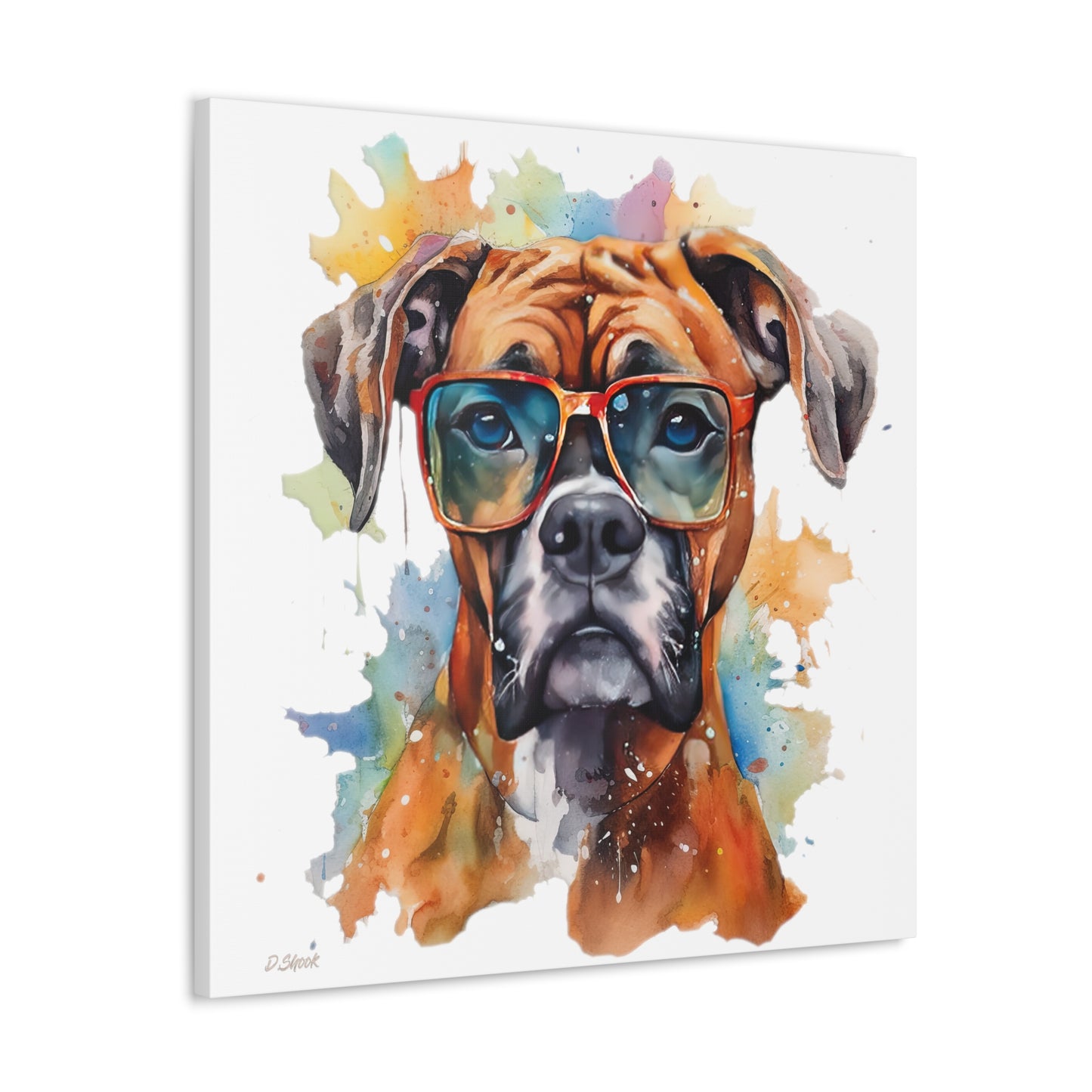 Boxer 4 Canvas Gallery Wraps